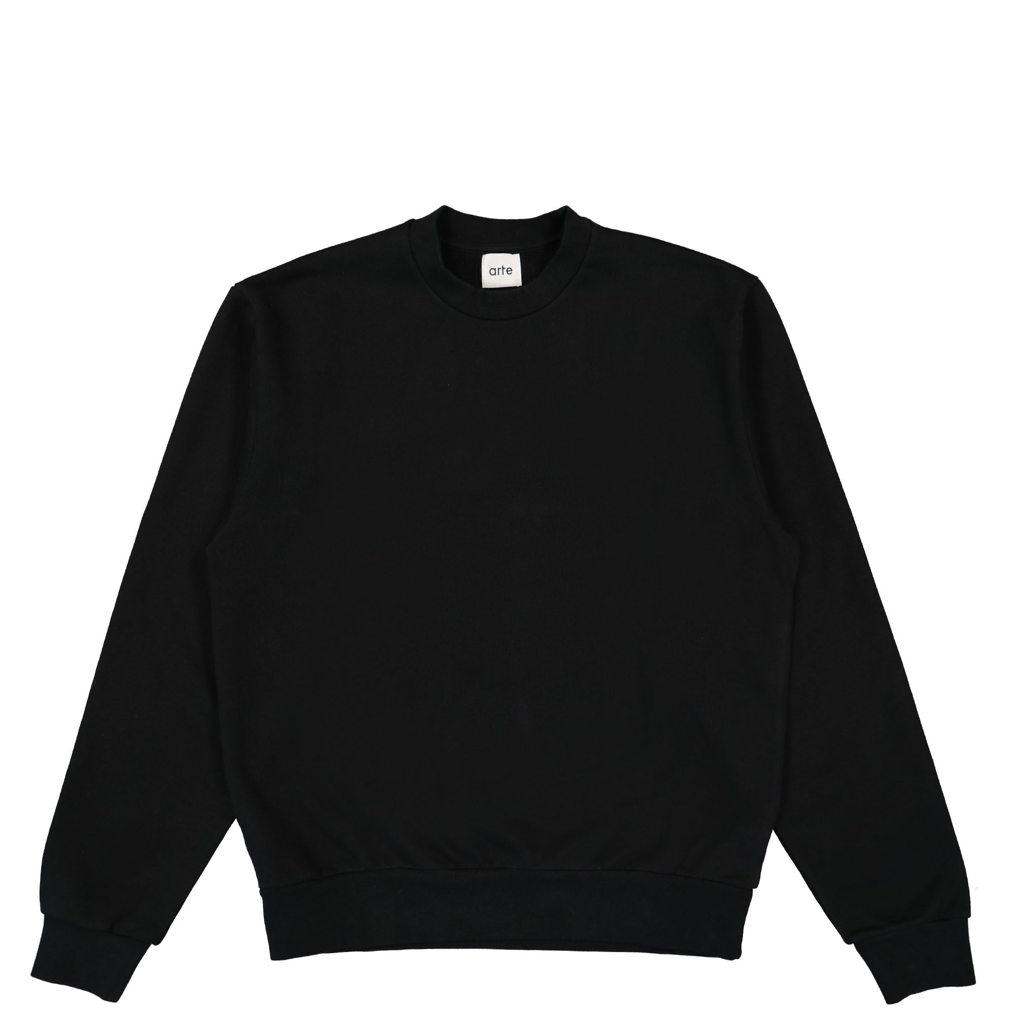 Arte Antwerp Cohen Back Heart Sweater Black Sweatshirts AW23-039C / Black | Overkill