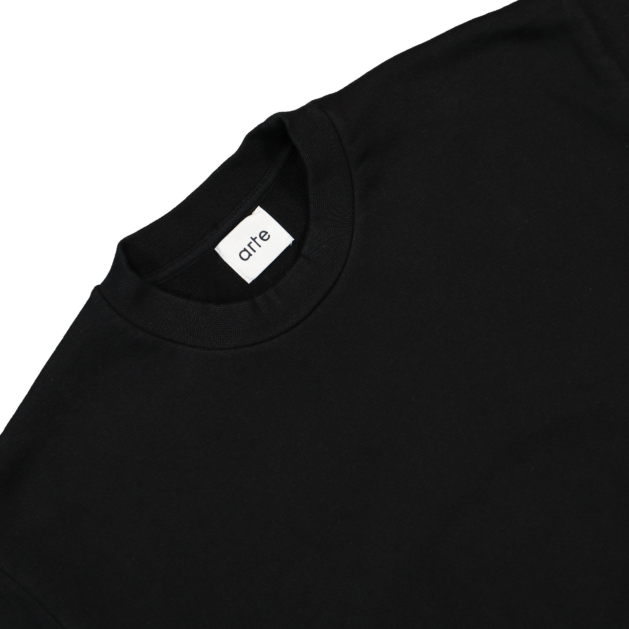 Arte Antwerp Cohen Back Heart Sweater Black Sweatshirts Material | Overkill