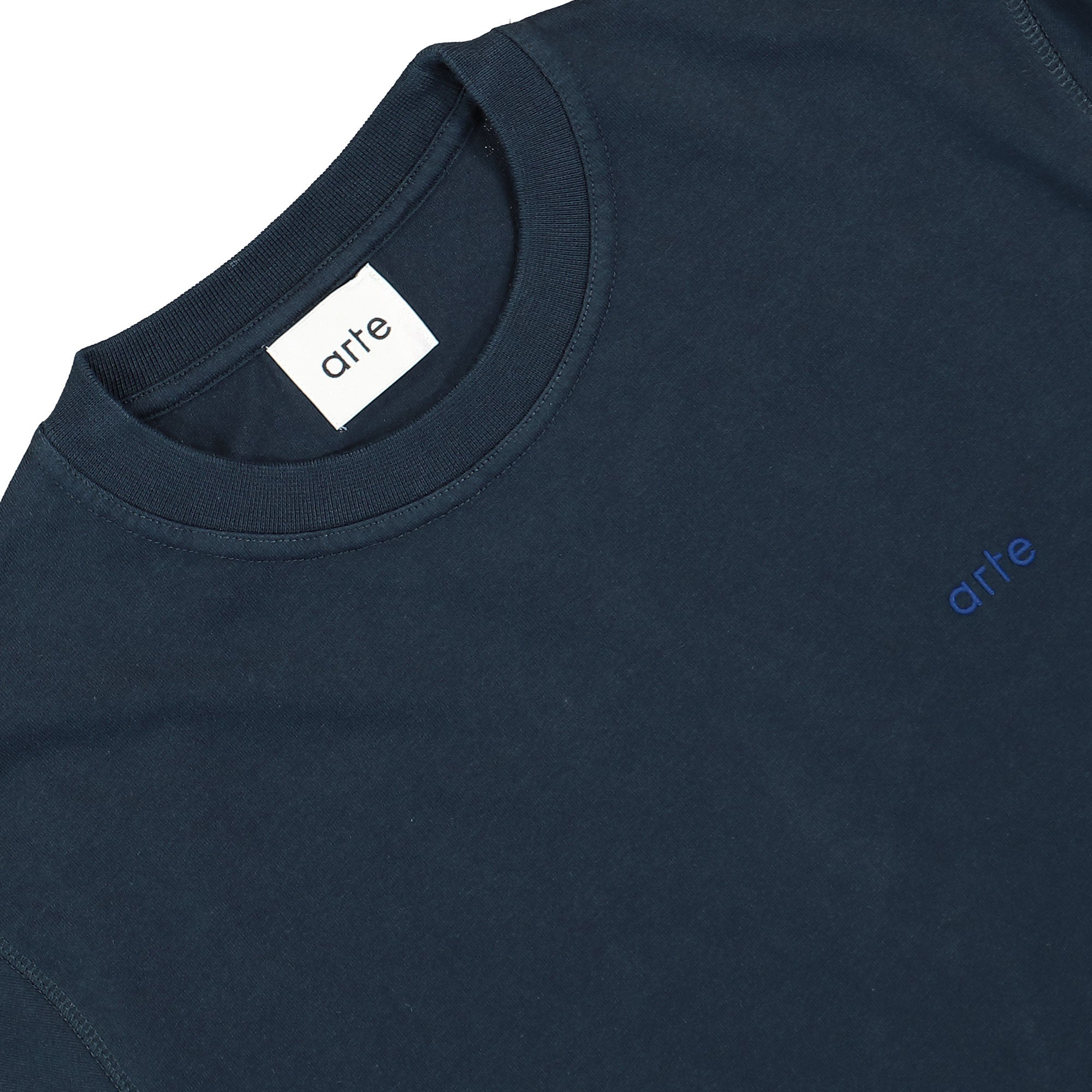 Arte Antwerp Flower Poster T-Shirt Navy T-Shirts Material | Overkill