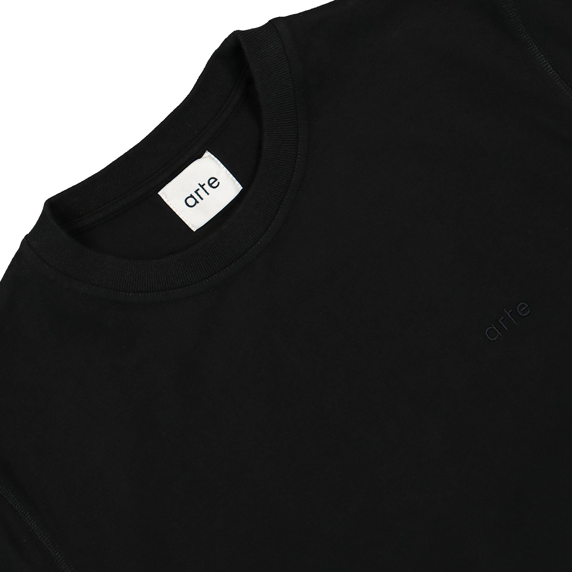 Arte Antwerp Flower Poster T-Shirt Black T-Shirts Material | Overkill