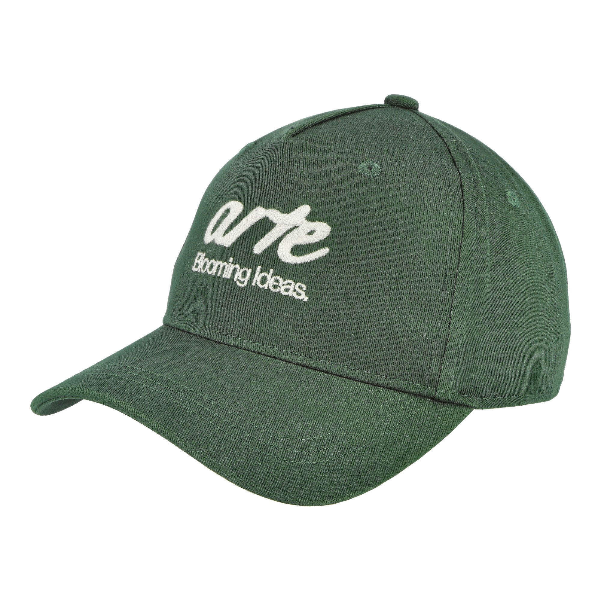 Arte Antwerp Front Logo Embroidery Cap Green Caps AW24-224AC | Overkill