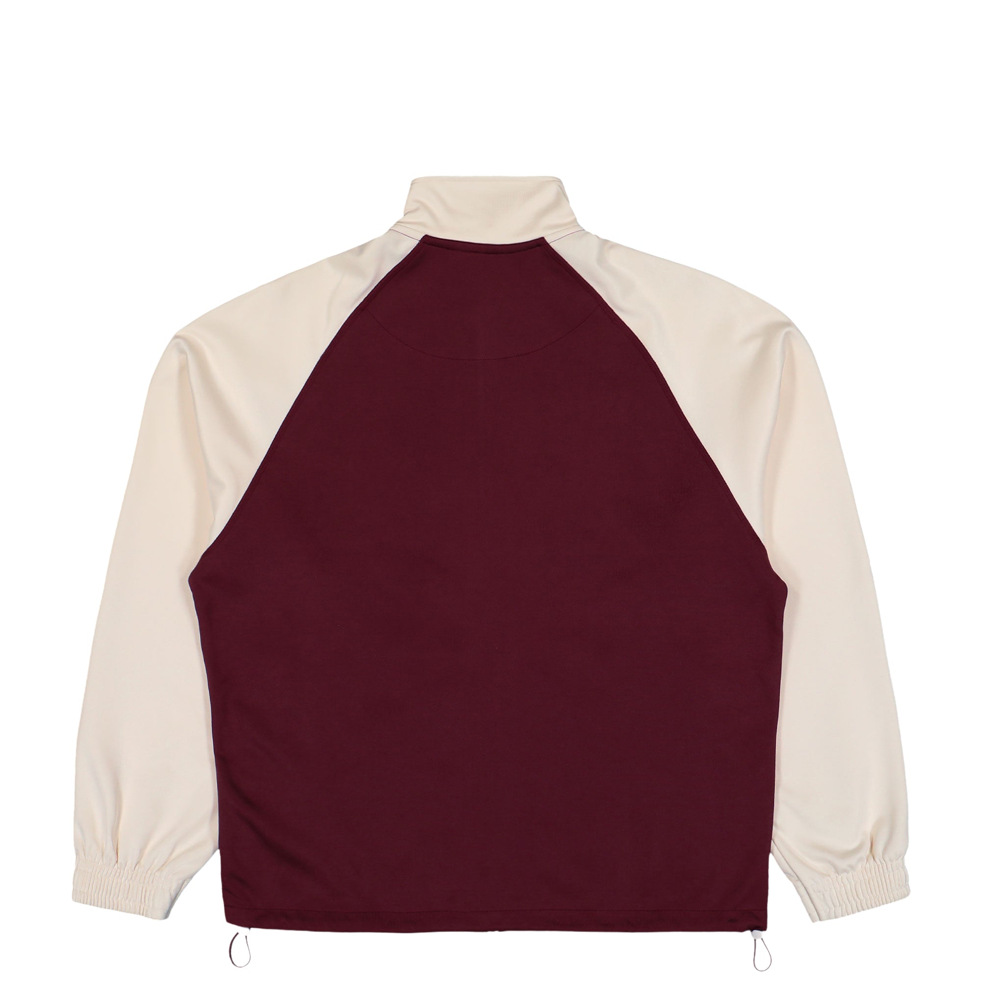 Arte Antwerp Carded Tracksuit Top Bordeaux / Cream Track Jackets AW25-018J Close-up | Overkill