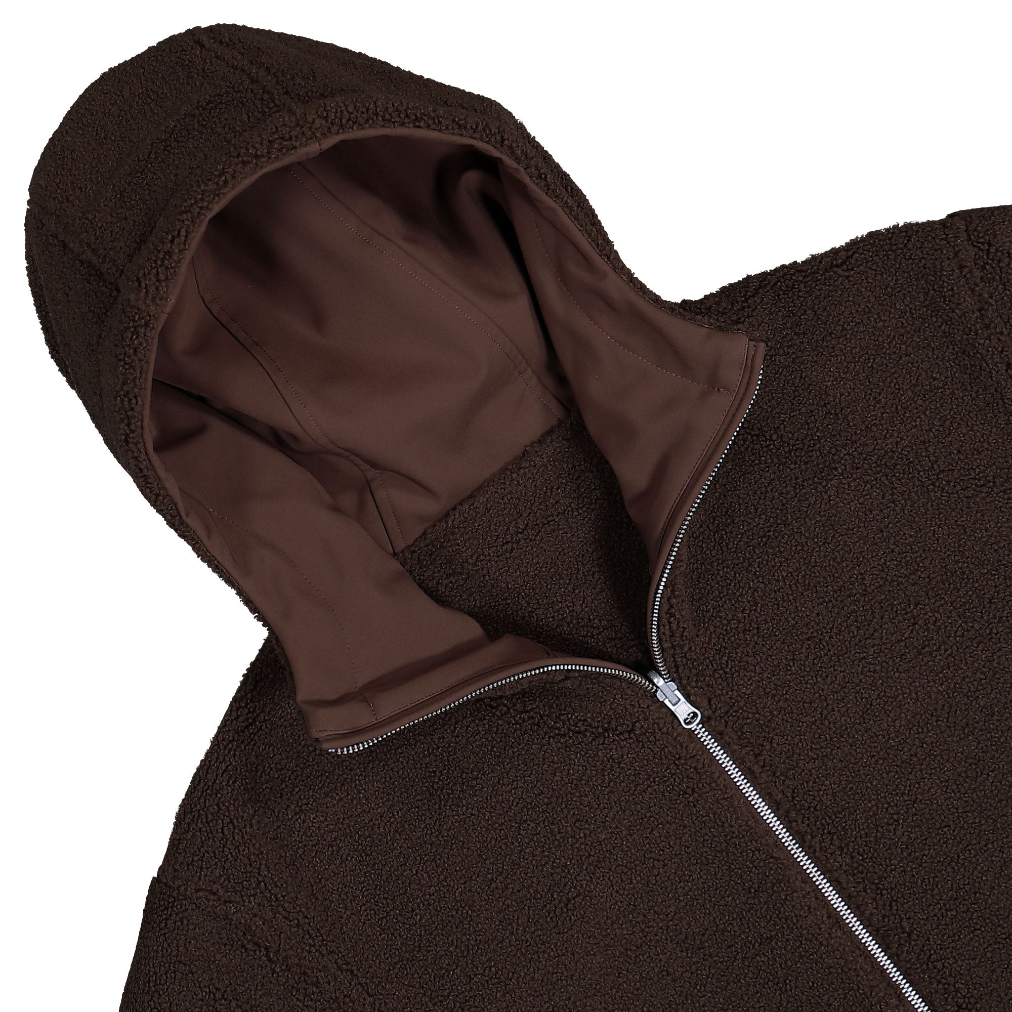 Arte Antwerp Nylon Technical Jacket Bown Jackets AW25-071J / Brown Detailfoto | Overkill