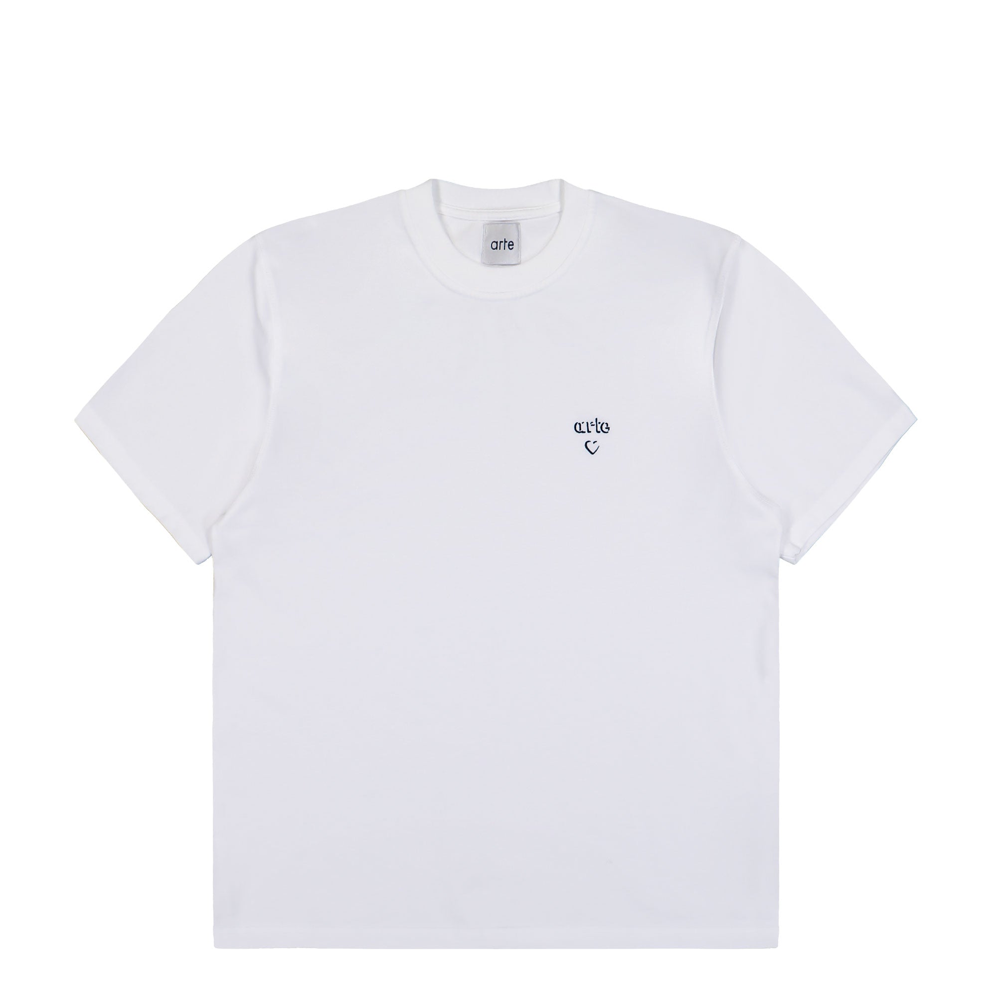Arte Antwerp Heart T-Shirt White T-Shirts AW25-104T | Overkill