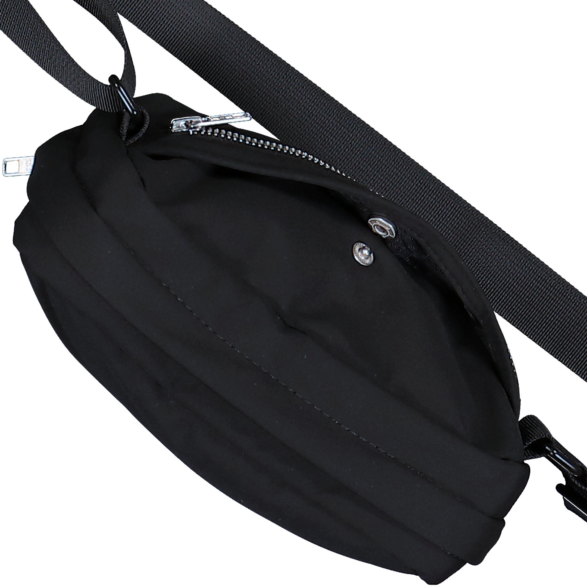 Arte Antwerp Nylon Bakka Bag Black Shoulder & Cross Body Bags AW25-166AC Detail View 1 | Overkill