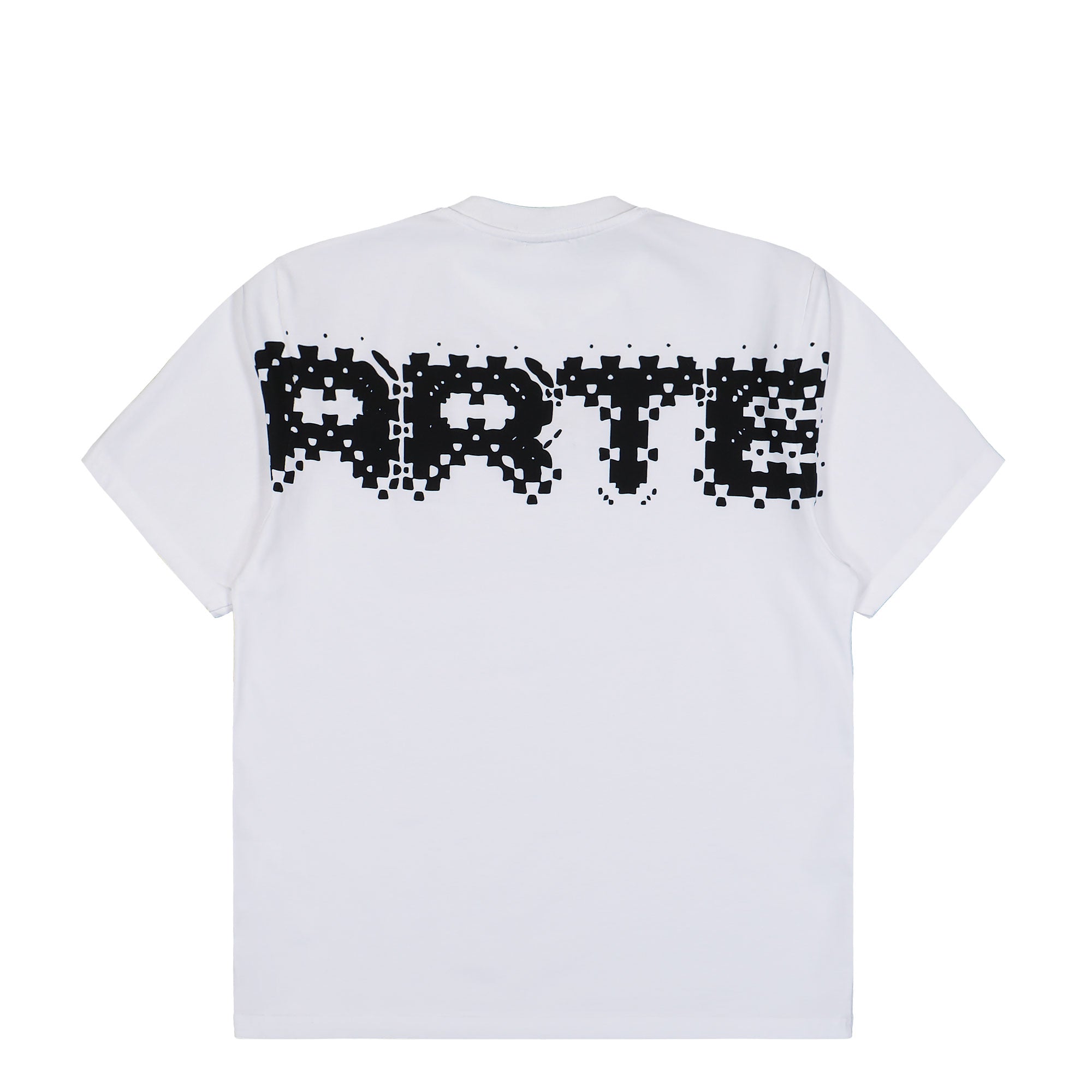 Arte Antwerp Pixel Back T-Shirt White T-Shirts AW25-198T Close-up | Overkill