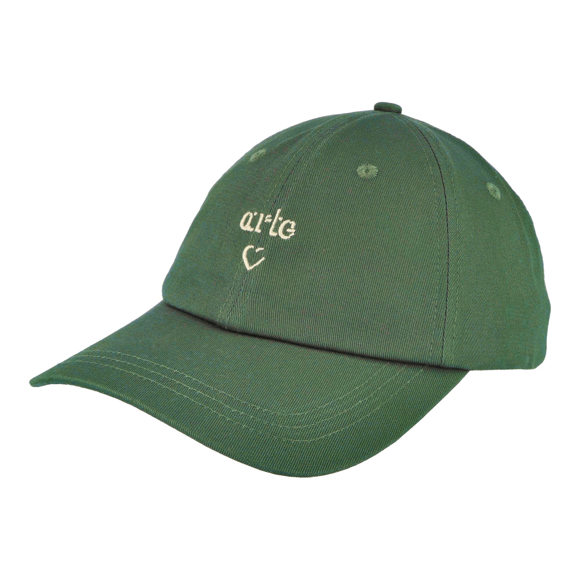 Arte Antwerp Heart Logo Cap Green Caps AW25-242AC | Overkill