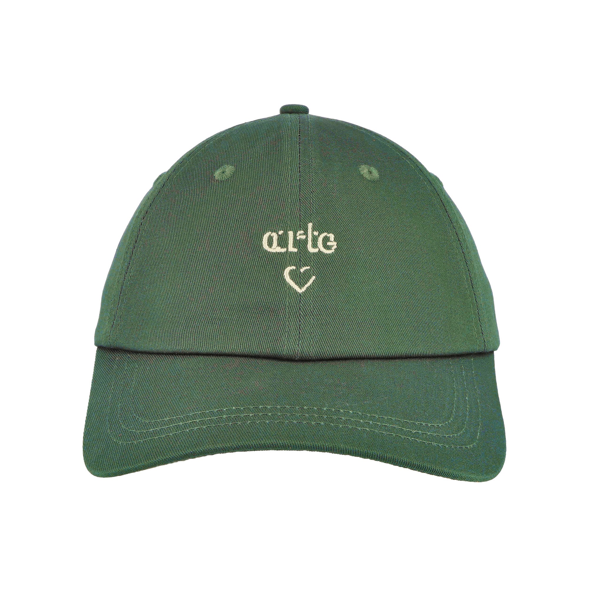 Arte Antwerp Heart Logo Cap Green Caps AW25-242AC Detail View 1 | Overkill