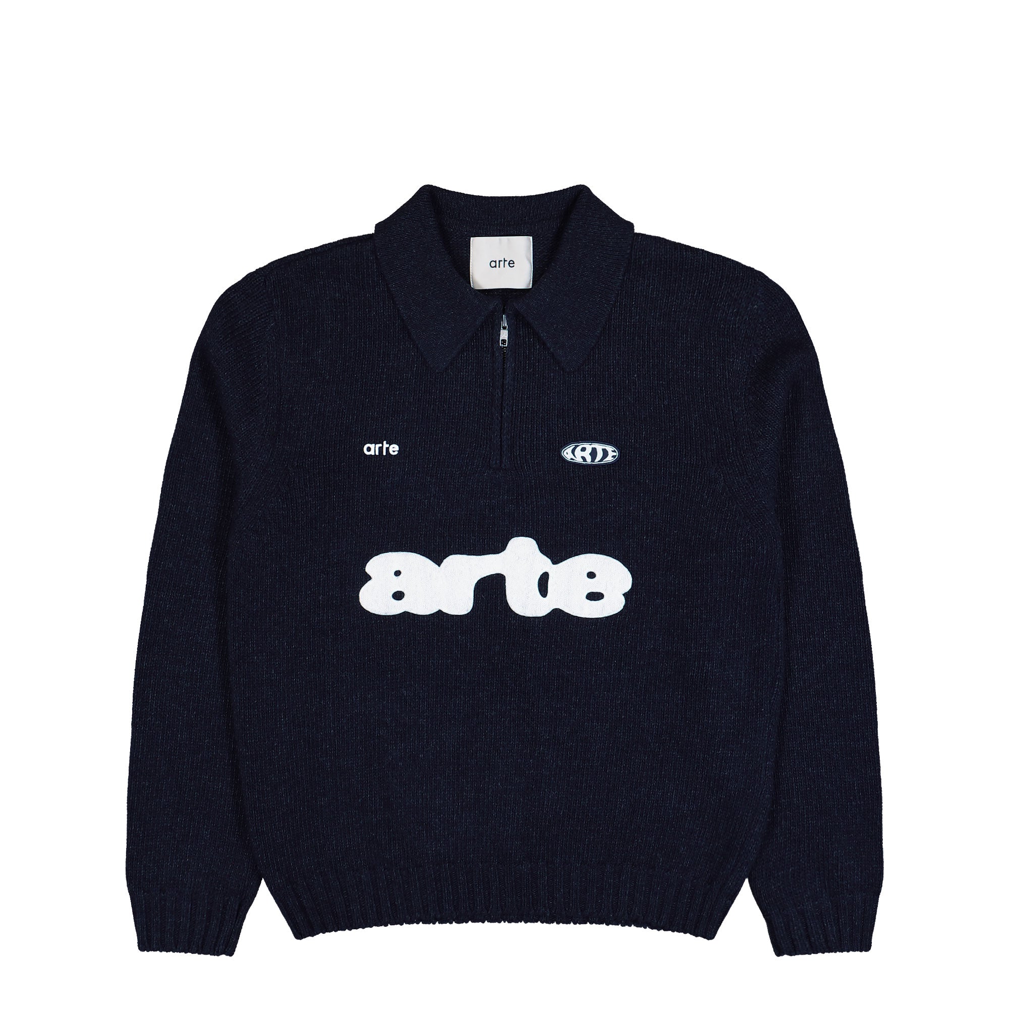 Arte Antwerp Polo Navy Sweatshirts AW25-256K / Navy | Overkill
