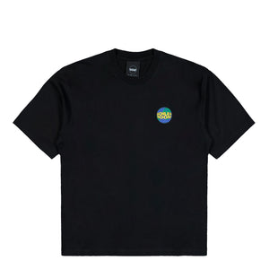 Boiler Room Globe Logo T-Shirt Black T-Shirts AW25SS36BLK | Overkill