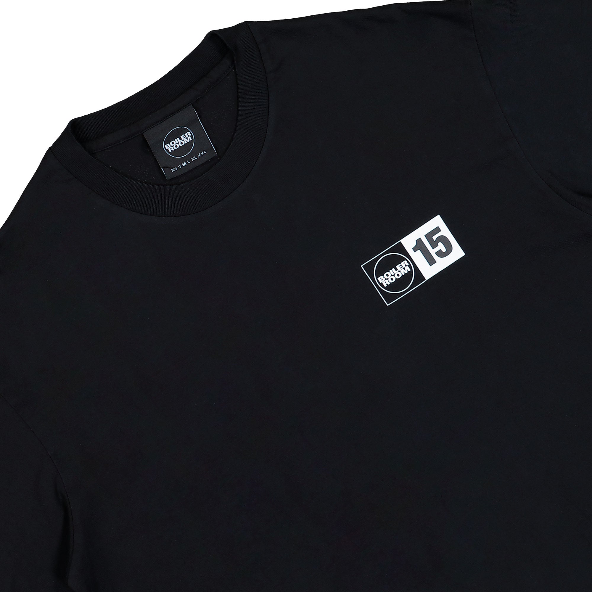 Boiler Room 15 Years Monitor T-Shirt Black T-Shirts AW25SS47BLK Detailfoto | Overkill