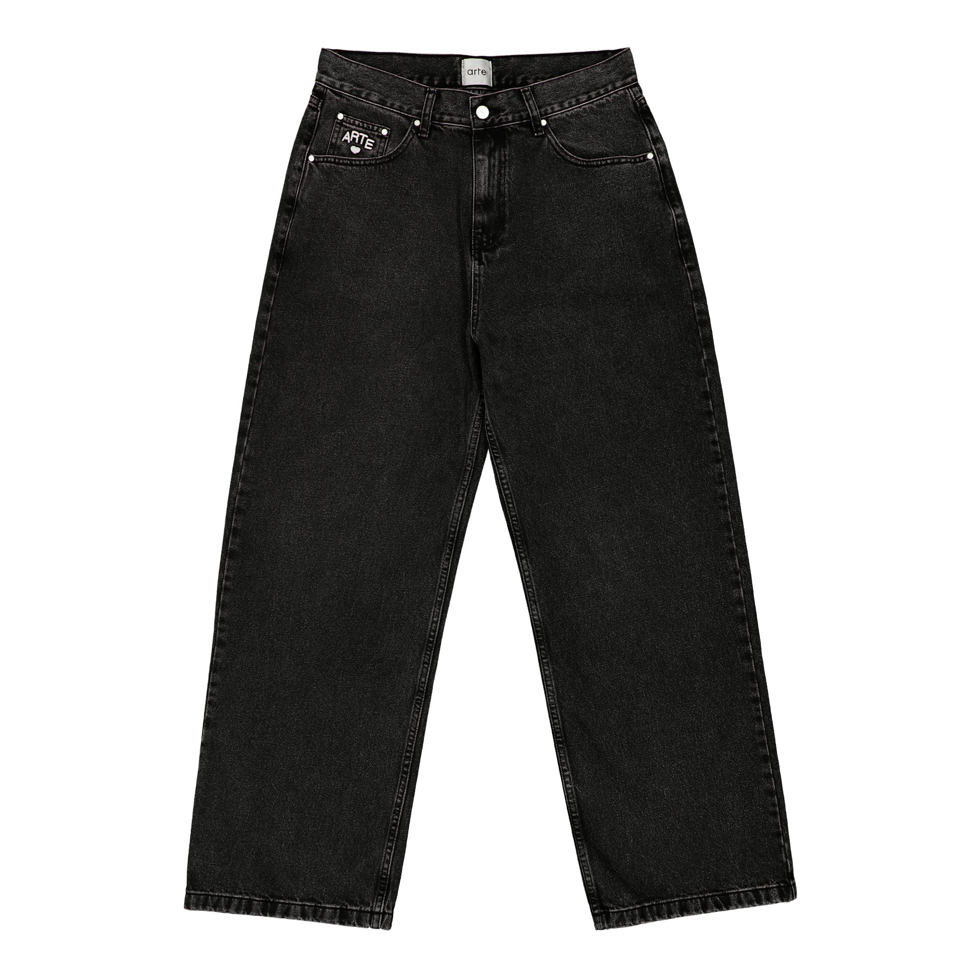 Arte Antwerp Cor Uniform Denim Pants Black Jeans AW26-182P | Overkill