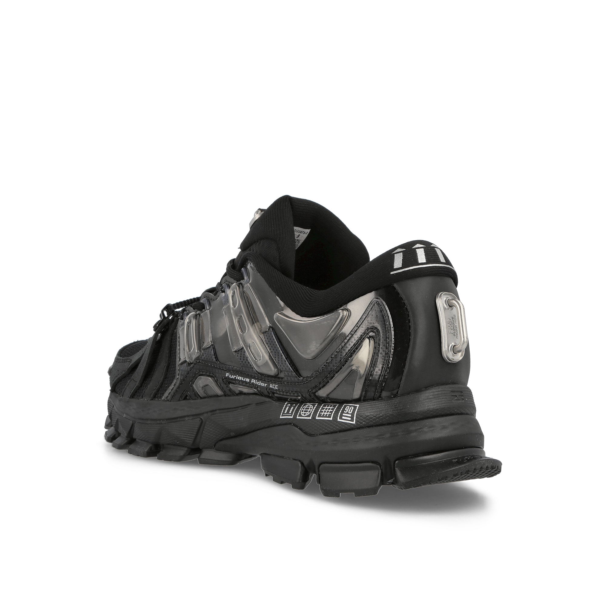 Li-Ning Furious Ace 1.5 Black Low Top Sneakers Material | Overkill