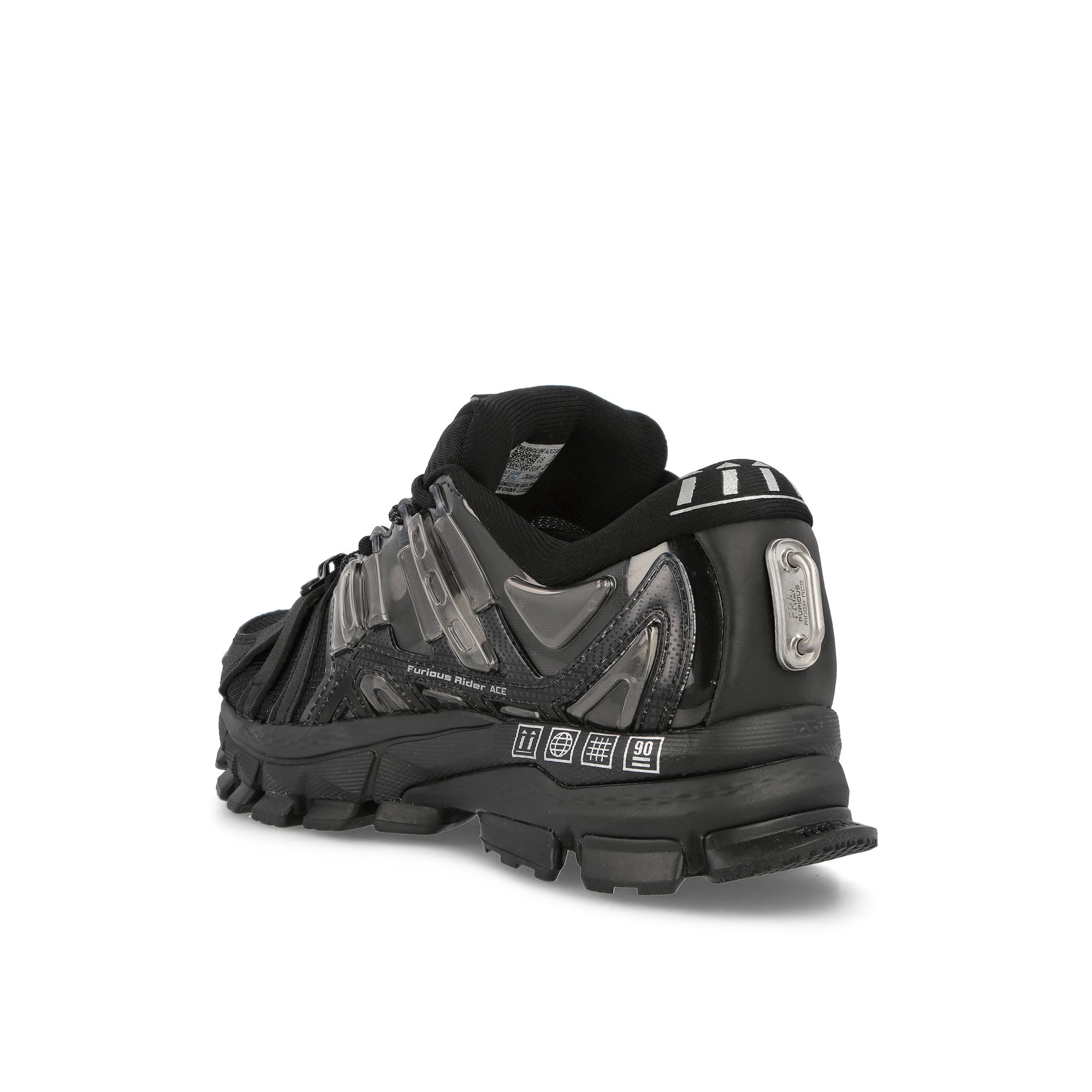 Li-Ning Furious Ace 1.5 Black Low Top Sneakers Material | Overkill