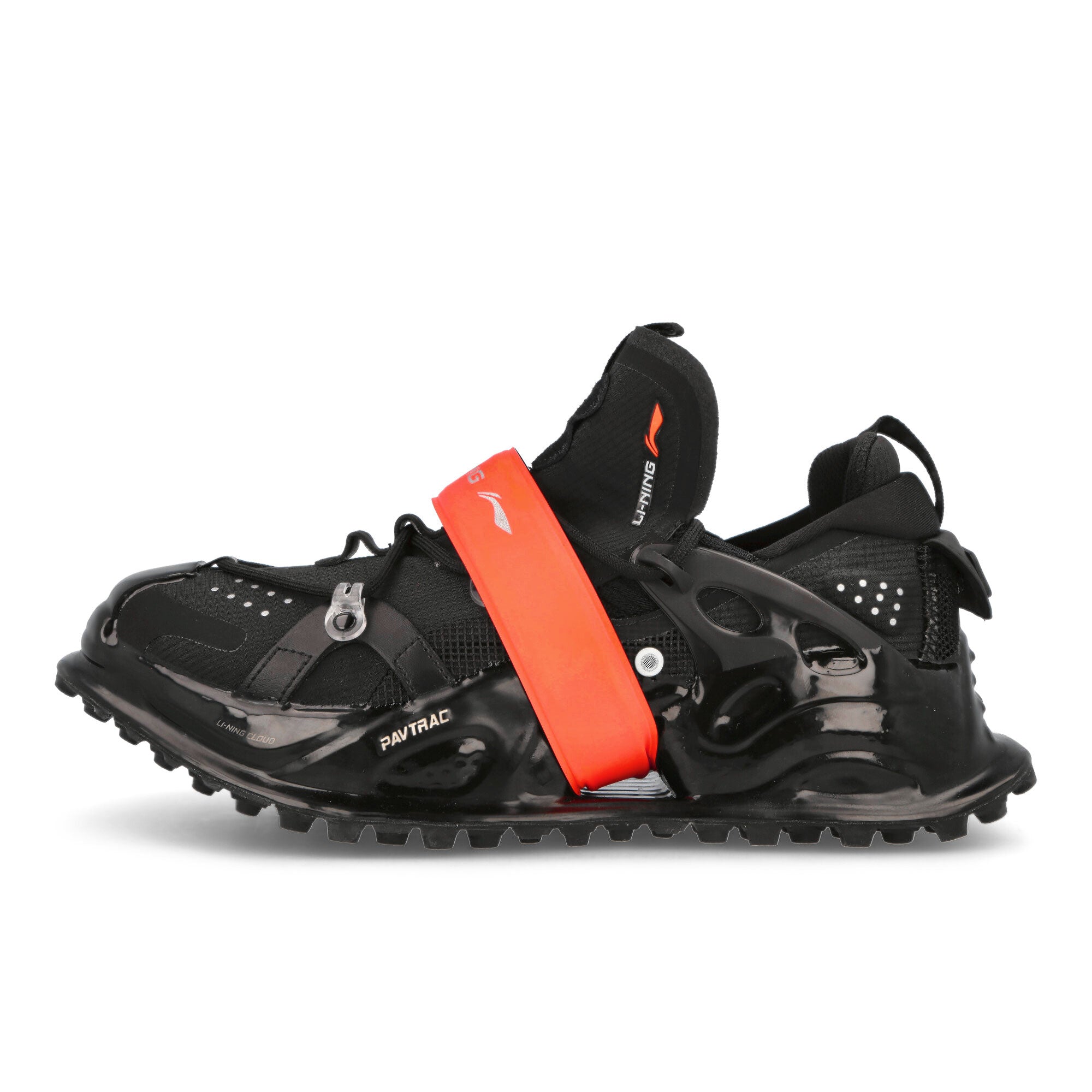 Li-Ning Titan Halo Black Low Top Sneakers AZGS101-1 | Overkill