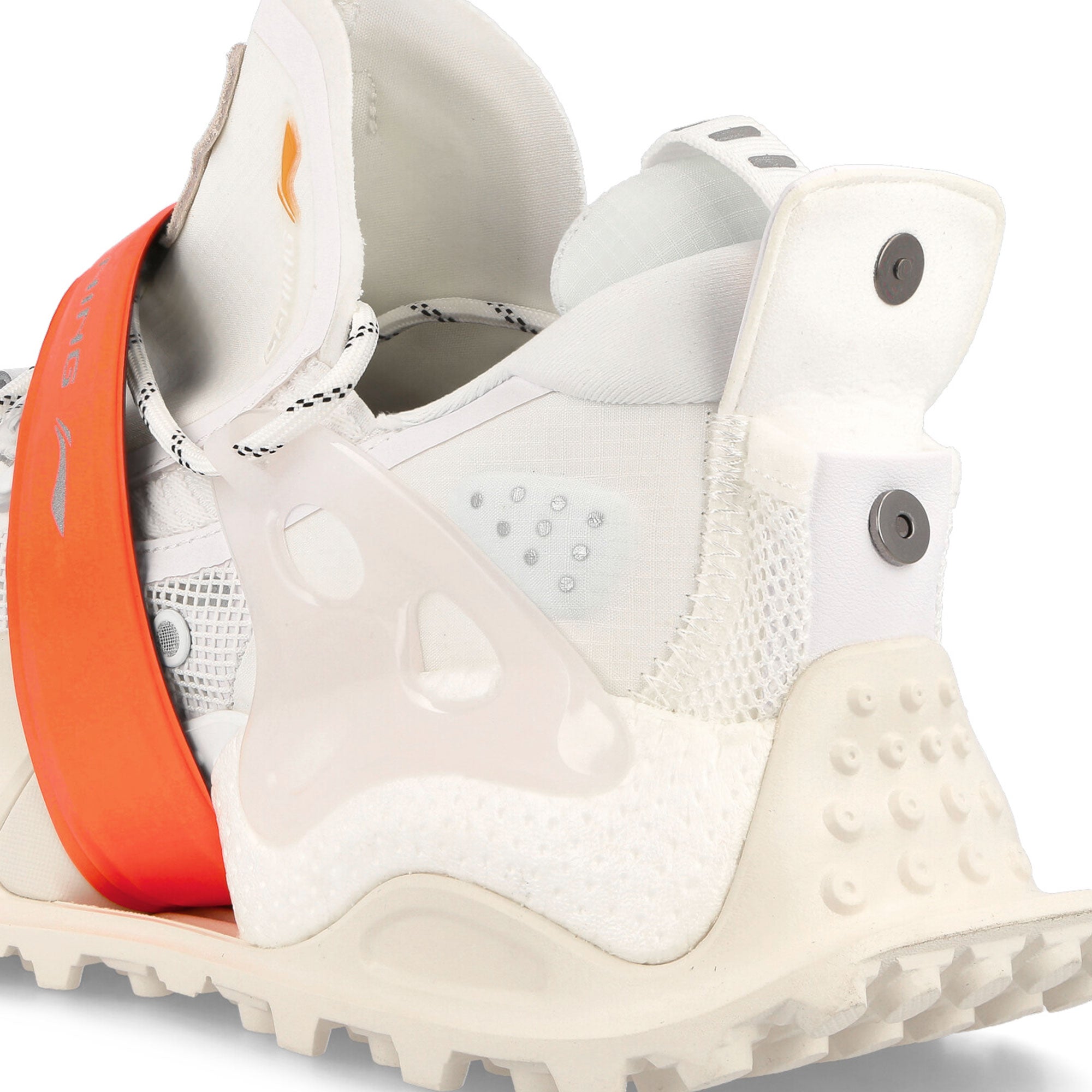 Li-Ning Titan Halo White Low Top Sneakers Detailfoto | Overkill