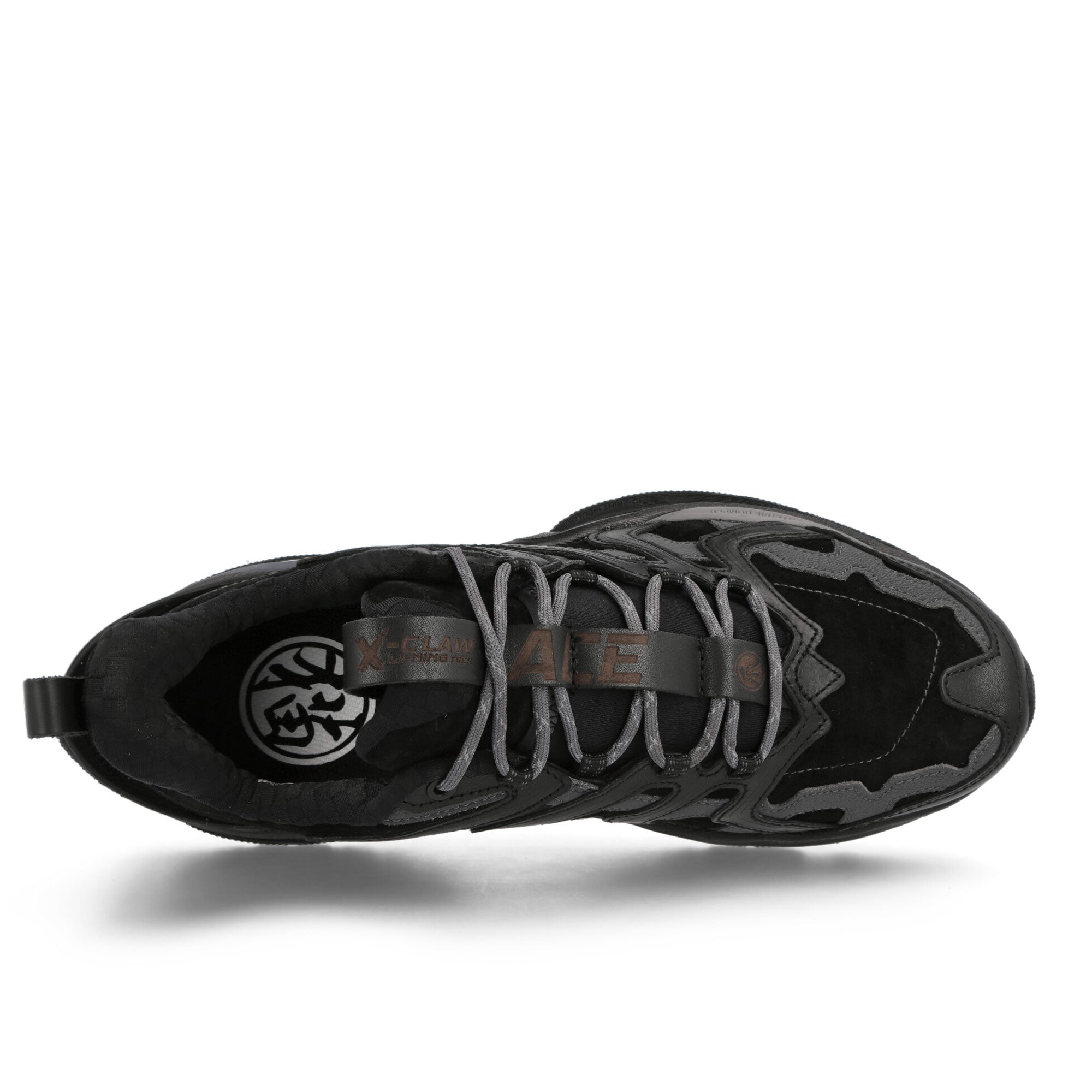 Li-Ning X-Claw Ace Black Low Top Sneakers Detailfoto | Overkill