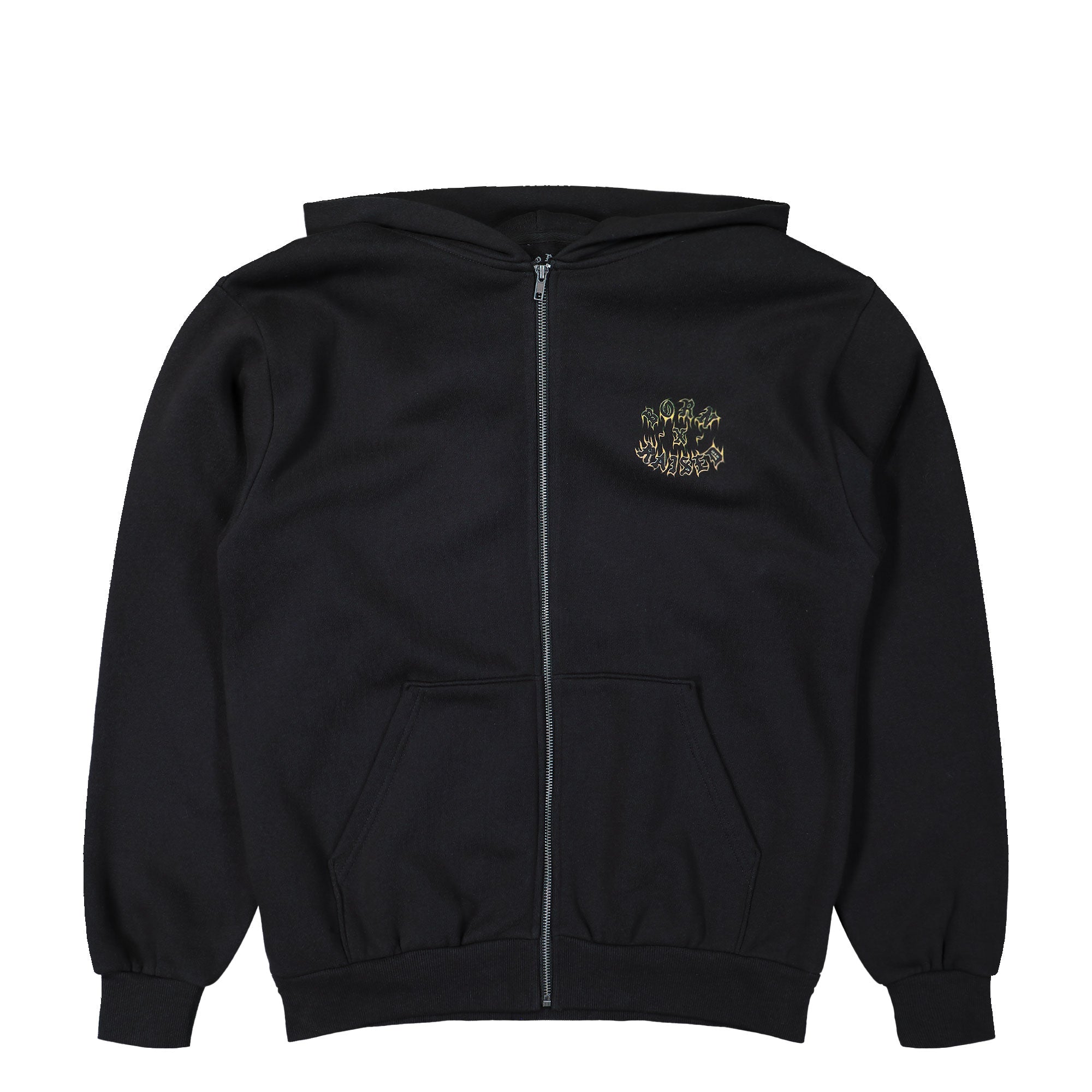Born x Raised Guadalupe Zip-Up Hoodie B0011GUADA-BLK | OVERKILL