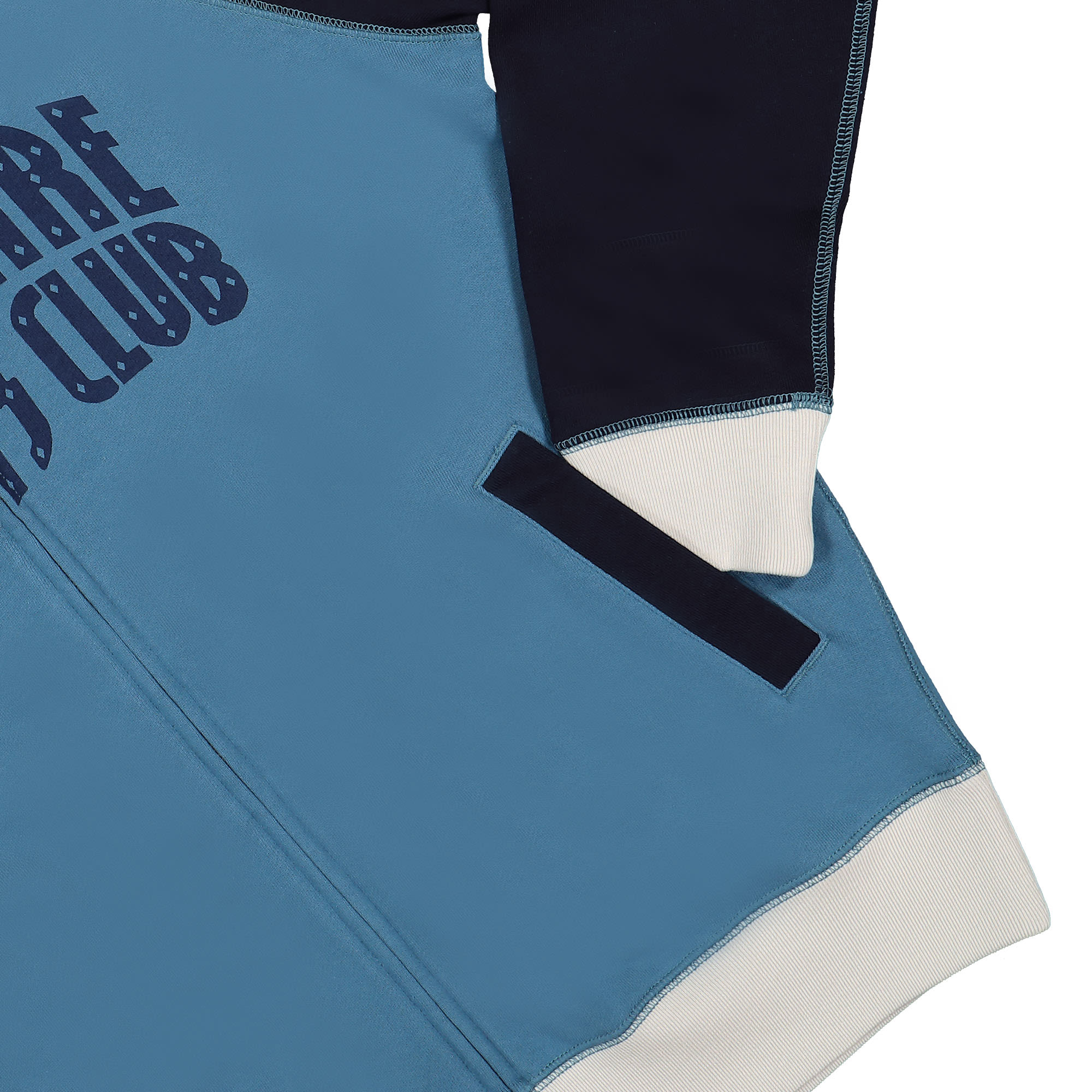 Billionaire Boys Club Arch Logo Zip Hoodie Blue Hoodies Detailfoto | Overkill