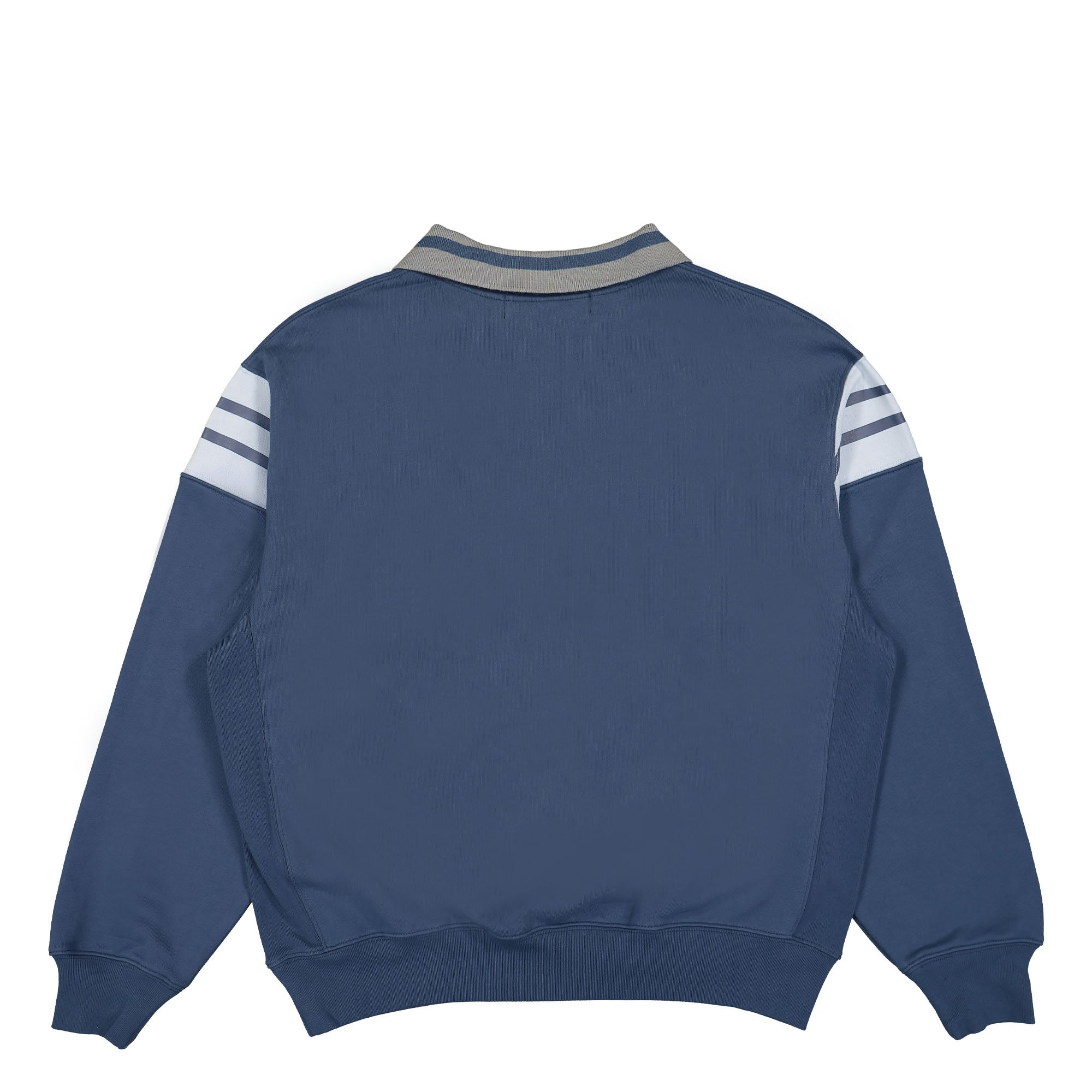 Billionaire Boys Club Collared Crewneck Blue Sweatshirts Material | Overkill