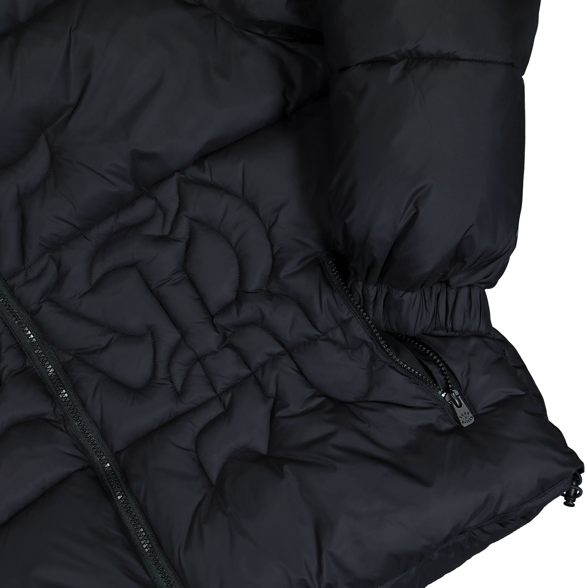 Born x Raised BXR Puffer Jacket Black Puffer Jackets B3030BXRPU-BLK Detail View 1 | Overkill