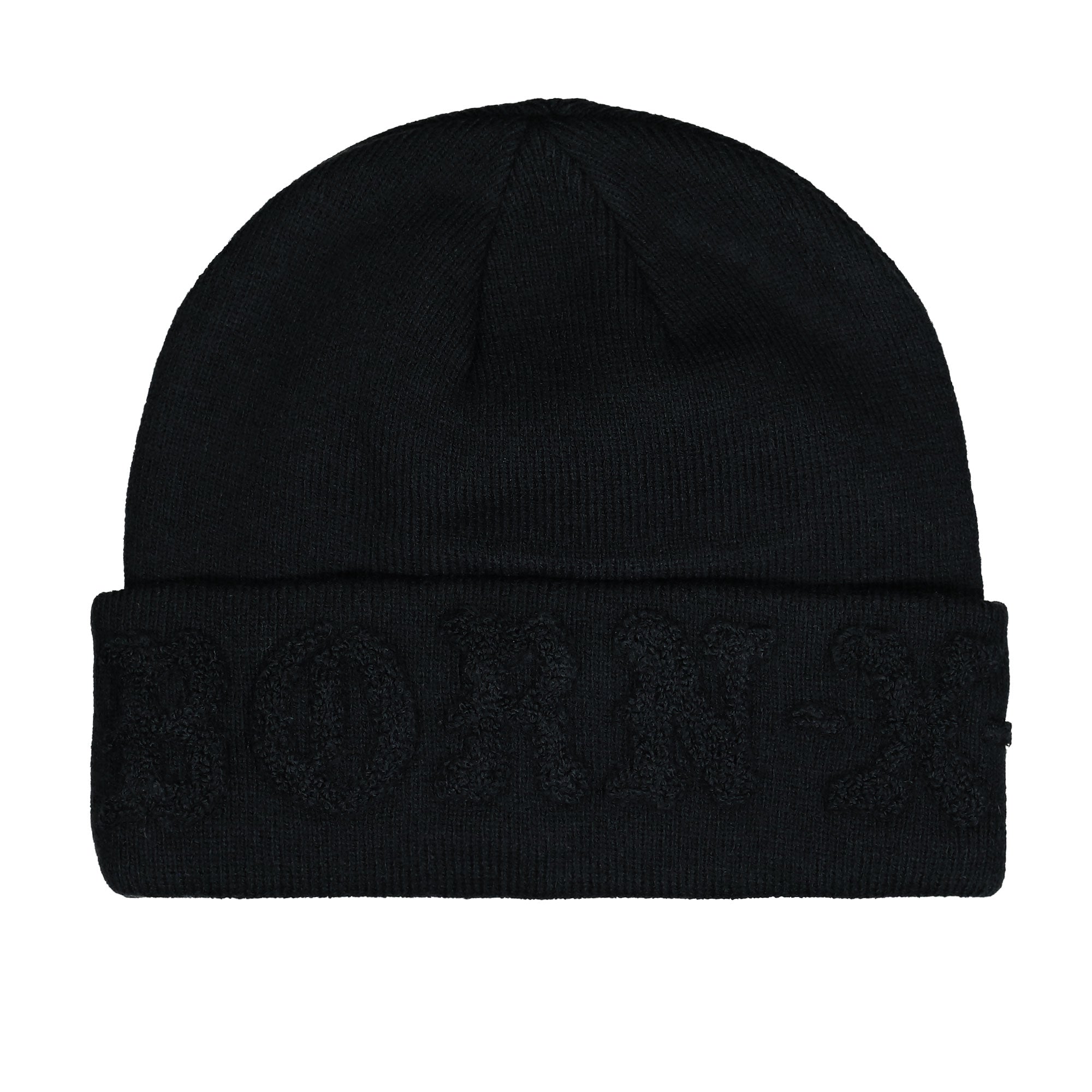 Born x Raised BXR Tonal Knit Beanie Black Beanies B5001BXRTL-BLK | Overkill