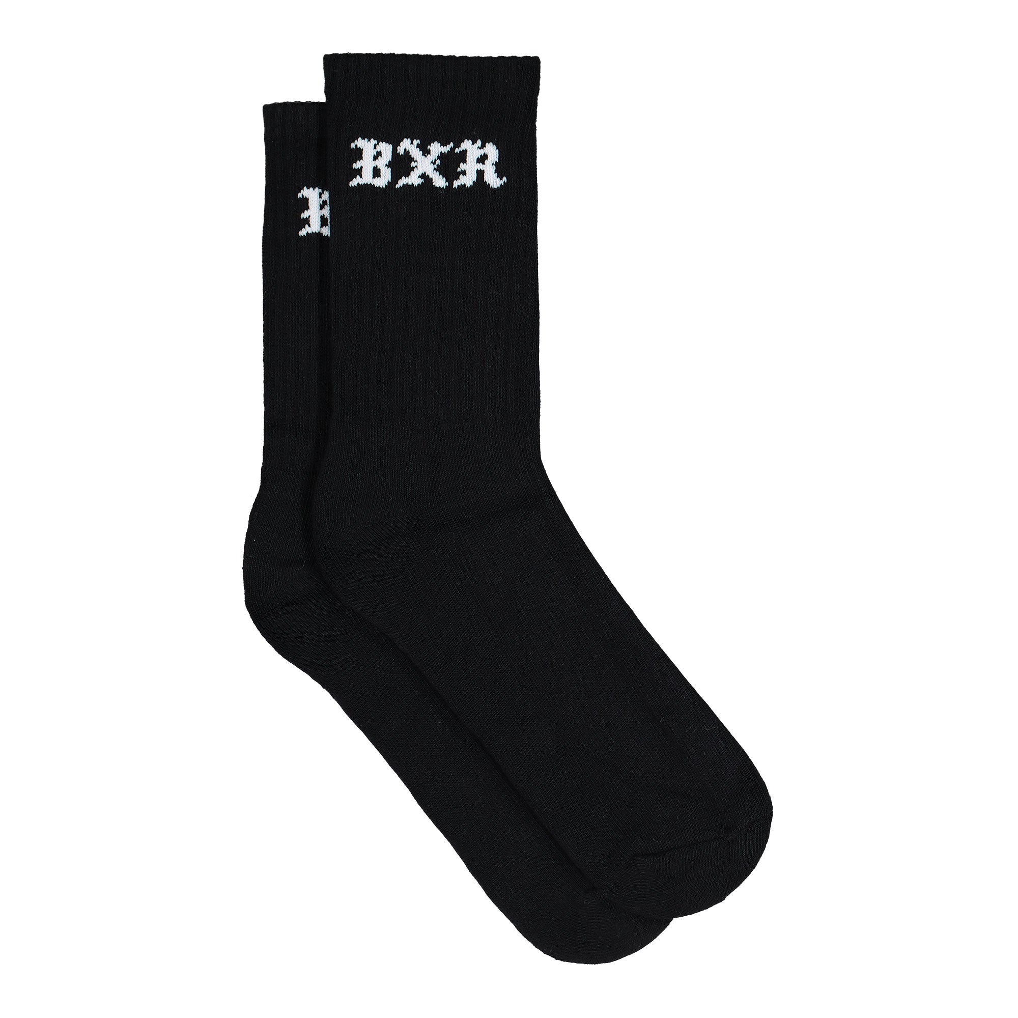 Born x Raised BXR Socks Black Socks B9000BXR-BLK Close-up | Overkill