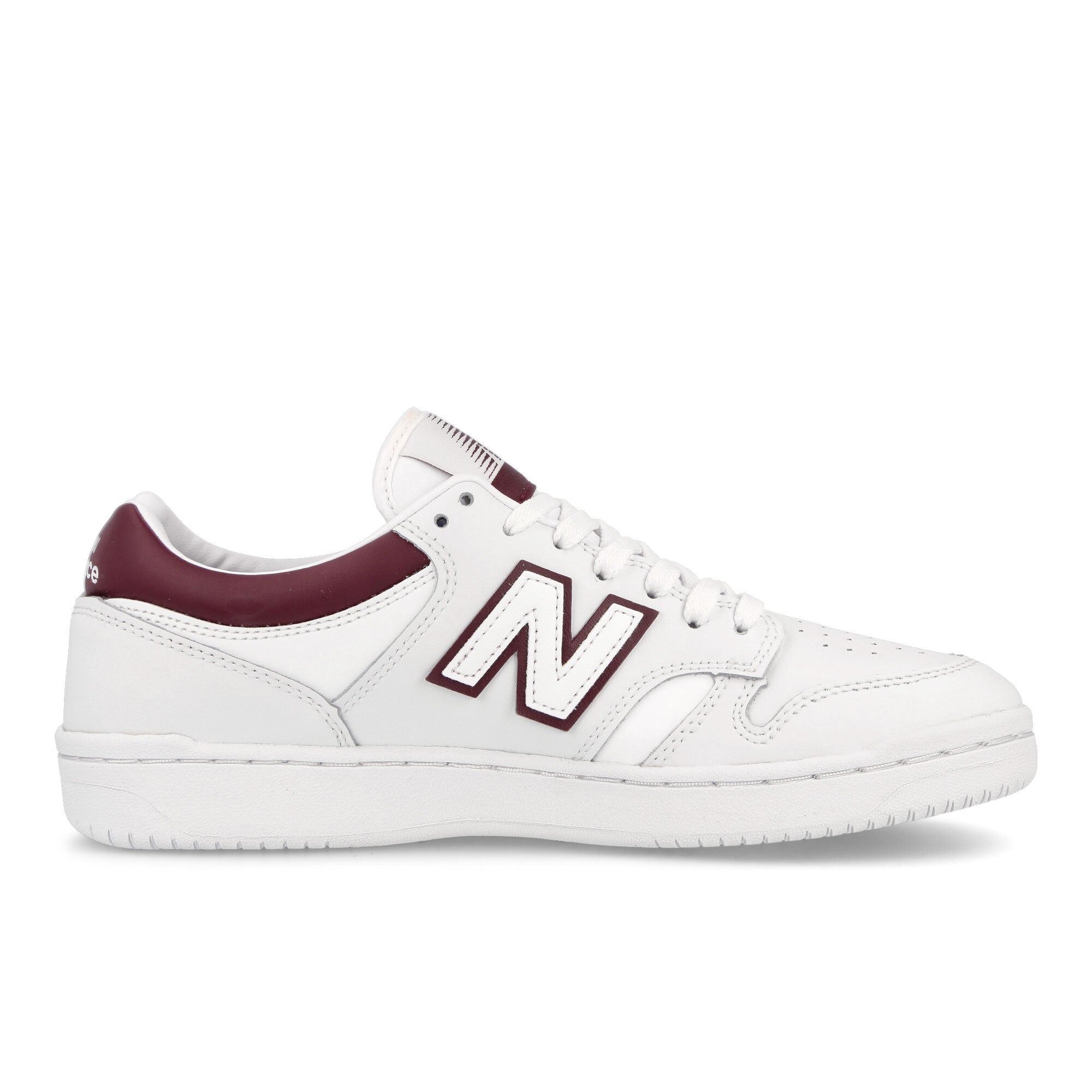 New Balance BB480LDB White Low Top Sneakers BB480LDB Silhouette | Overkill