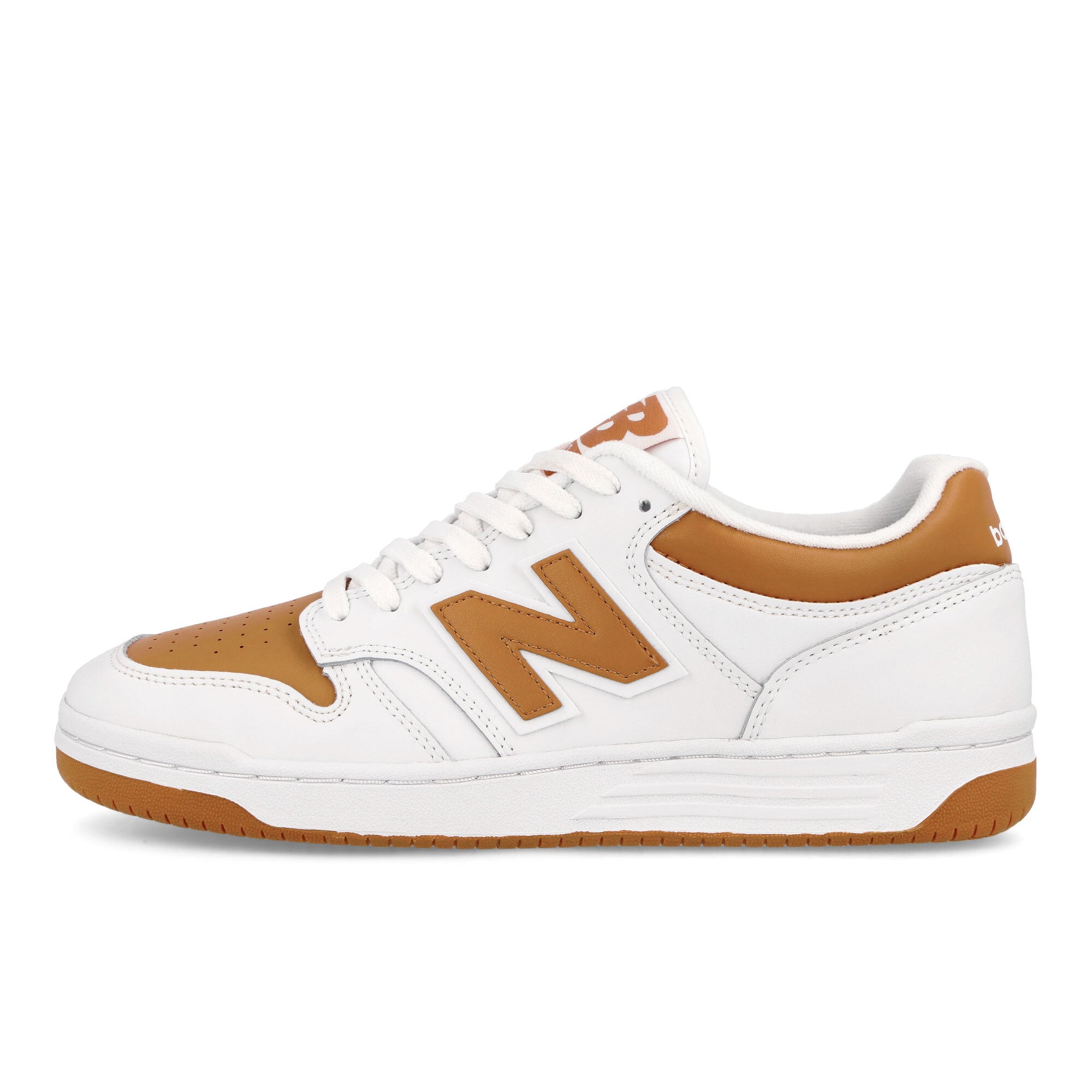 New Balance BB480LMO White-Madras Orange Sneakers BB480LMO | Overkill