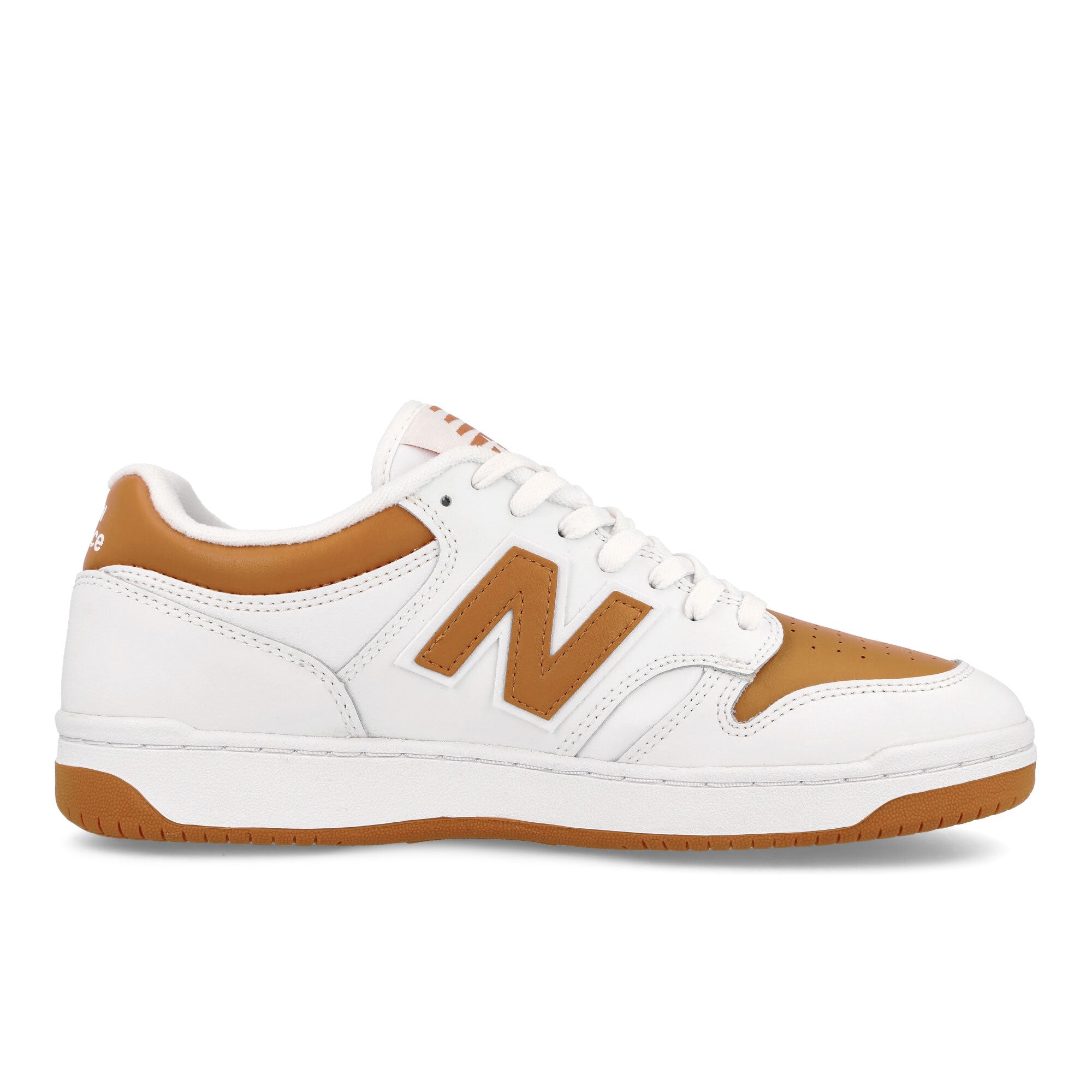 New Balance BB480LMO White-Madras Orange Sneakers Silhouette | Overkill