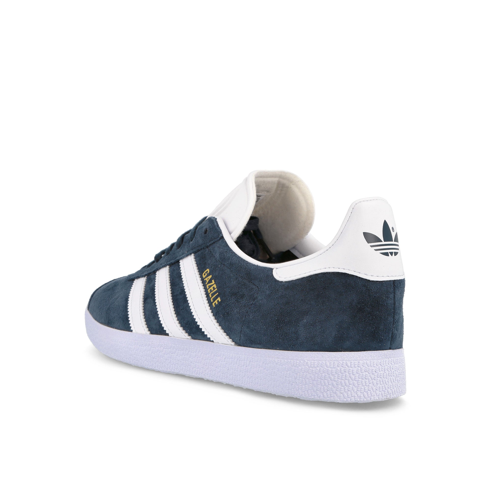 adidas Gazelle Collegiate Navy / White / Gold Metallic Low Top Sneakers Material | Overkill