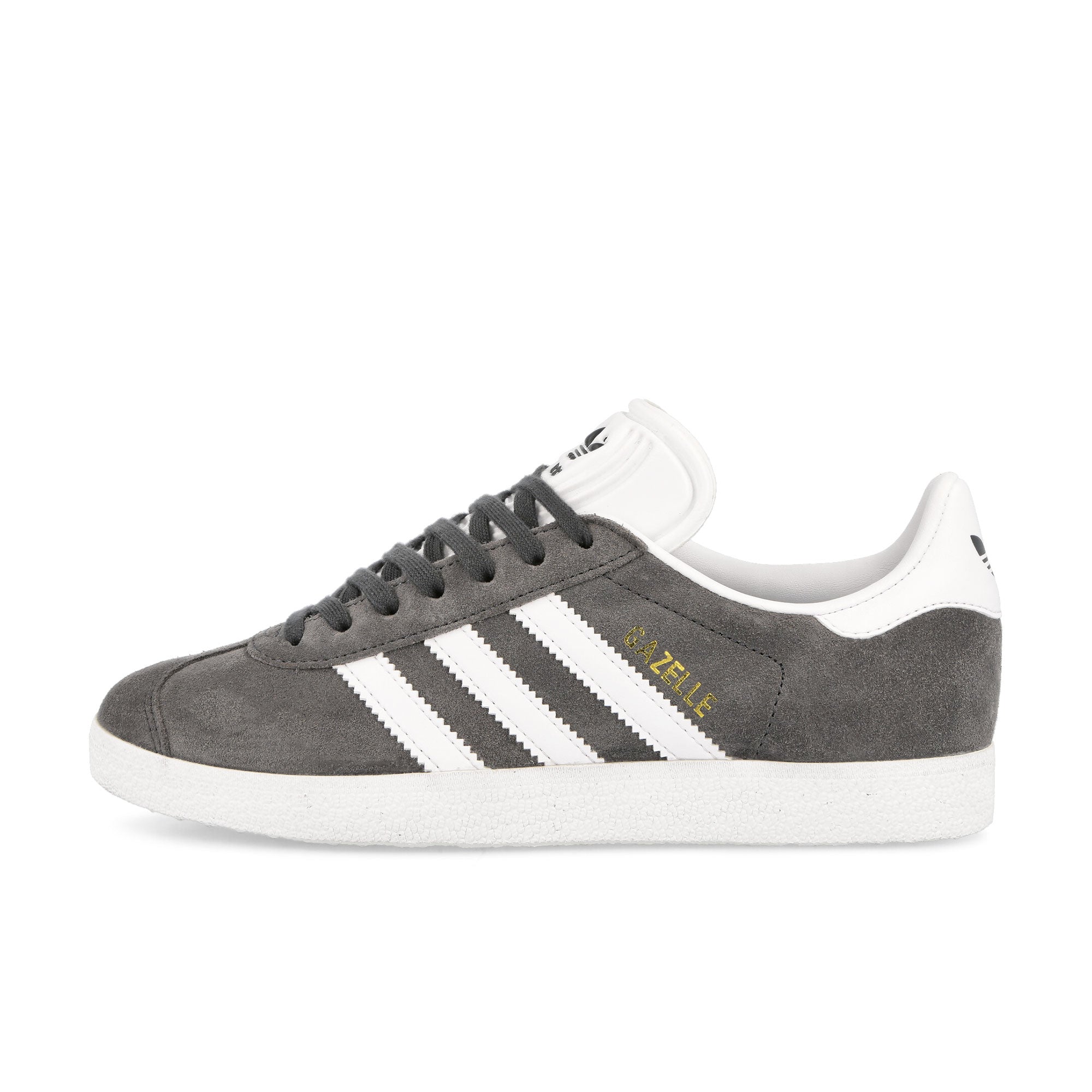 adidas Gazelle Dark Heather Solid Grey Heather / White / Gold Metallic Sneakers BB5480 | Overkill