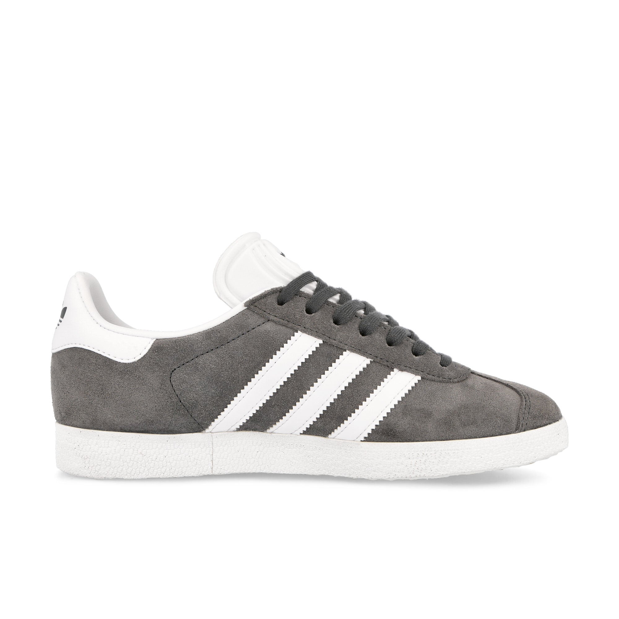 adidas Gazelle Dark Heather Solid Grey Heather / White / Gold Metallic Sneakers Silhouette | Overkill