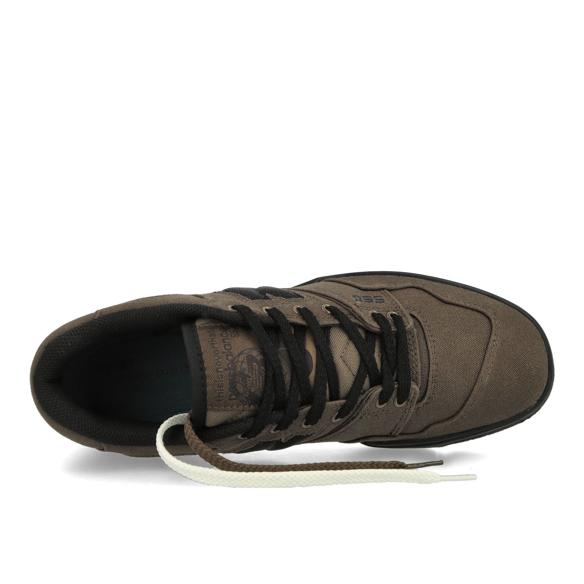 New Balance thisisneverthat x New Balance BB550TN Brown Black Low Top Sneakers Detailfoto | Overkill