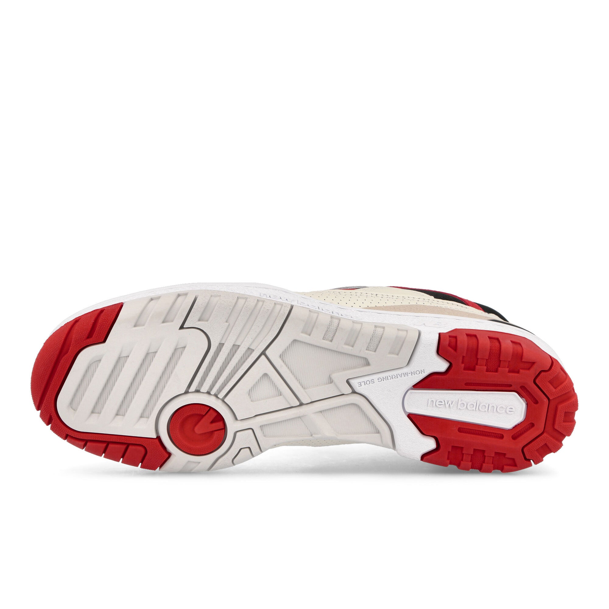 New Balance BB550VTB Sea Salt-True Red Sneakers Detail View 1 | Overkill