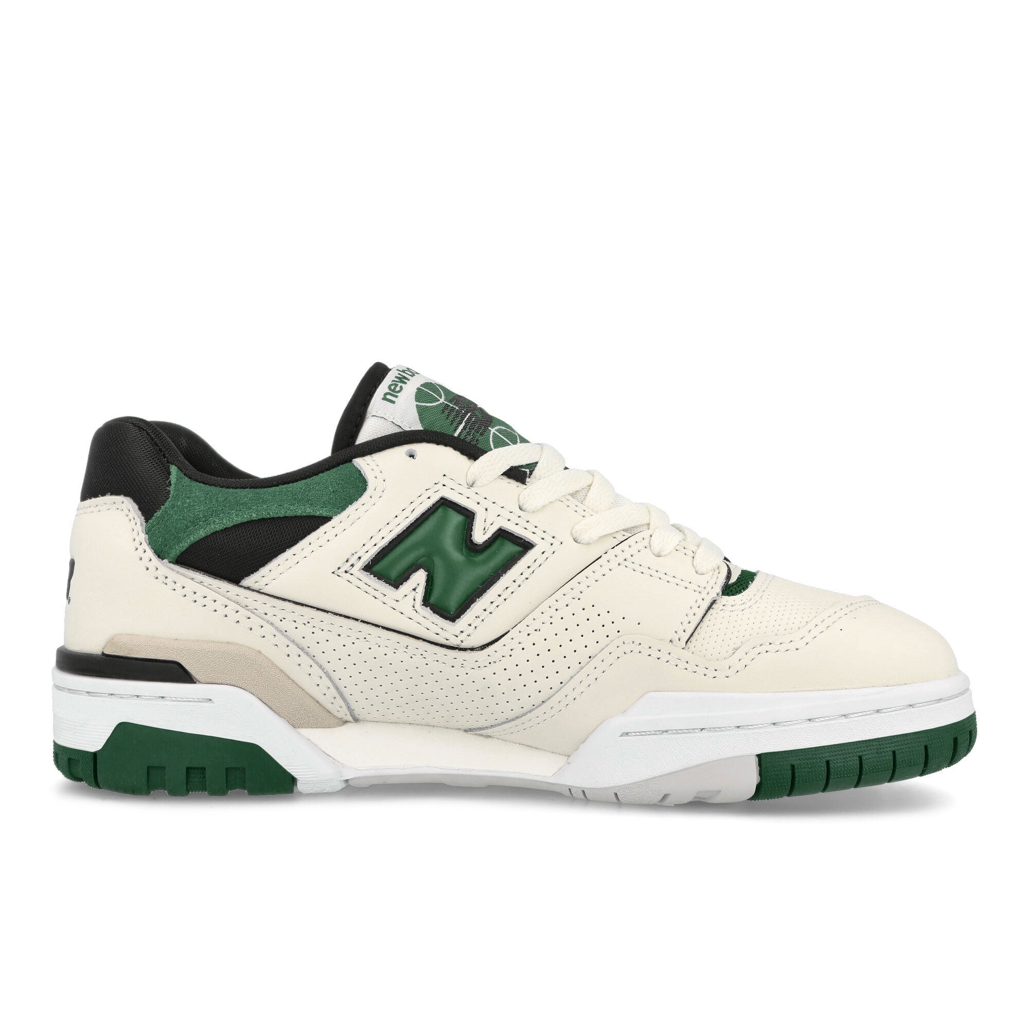 New Balance BB550VTC Sail-Night Green Sneakers Silhouette | Overkill