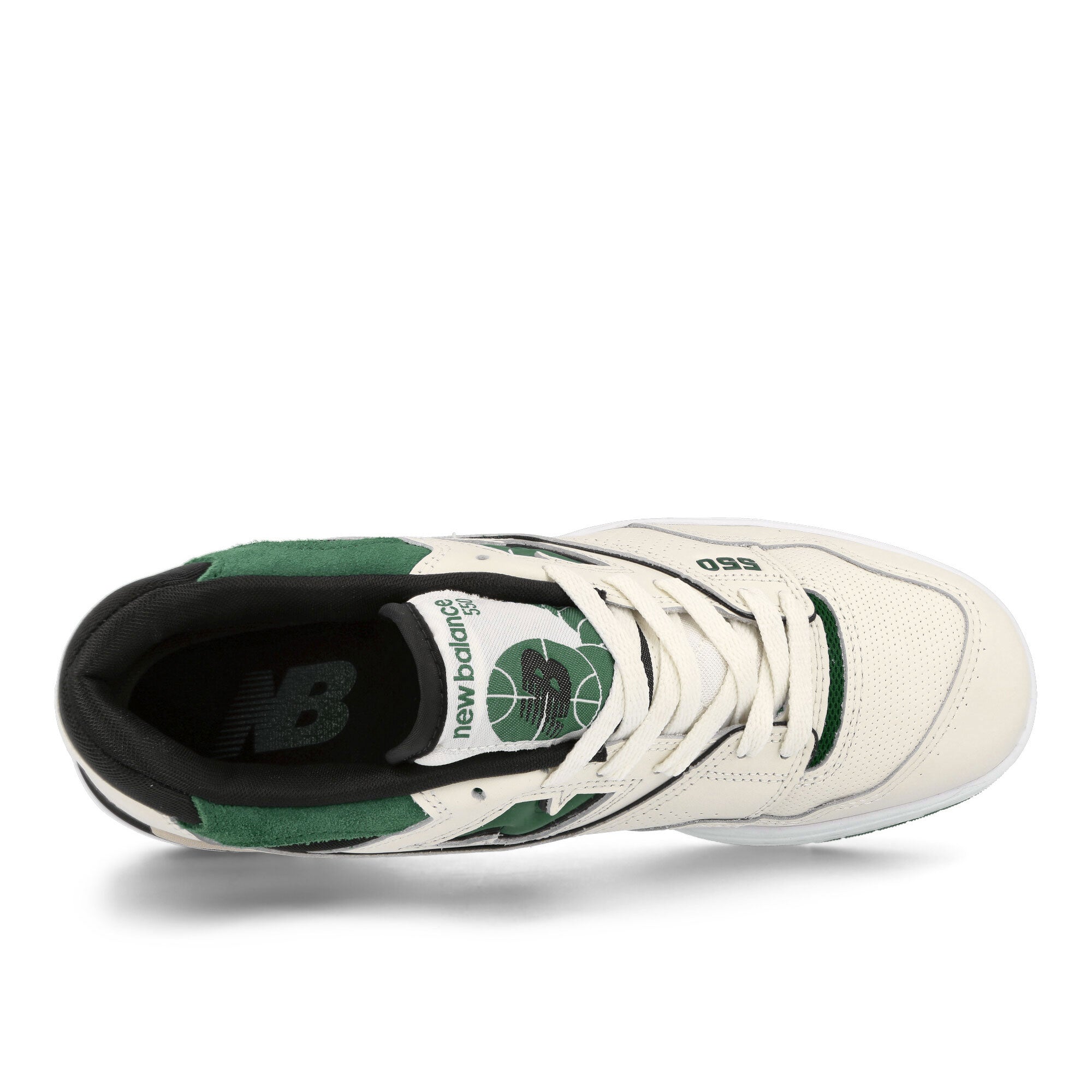 New Balance BB550VTC Sail-Night Green Sneakers Detailfoto | Overkill