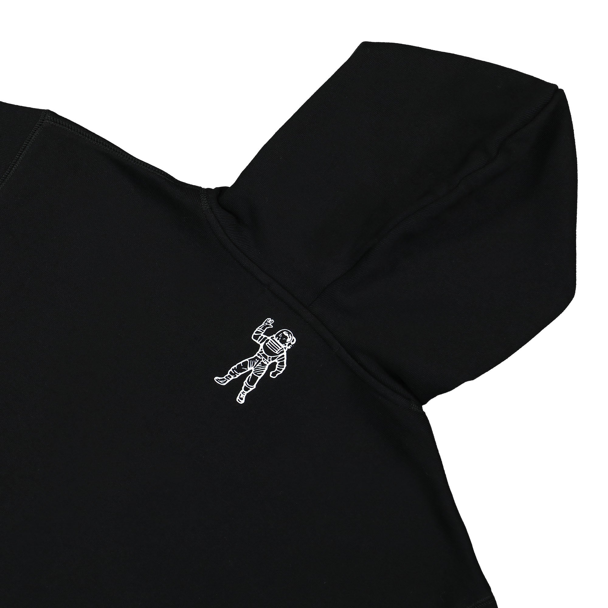 Billionaire Boys Club Small Arch Logo Popover Hoodie Black Hoodies Detail view 2 | Overkill