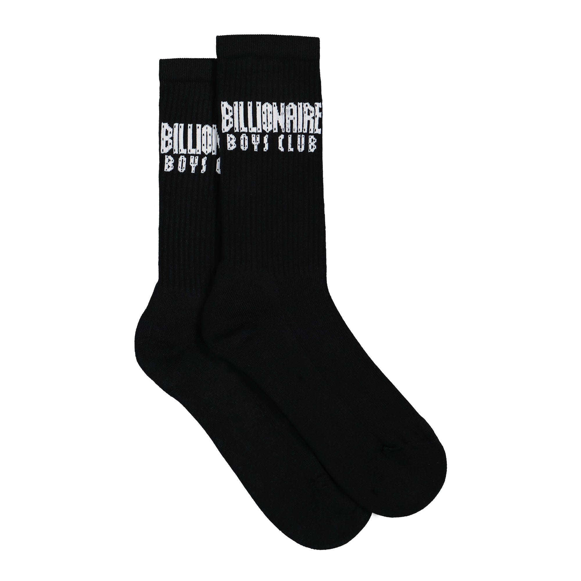 Billionaire Boys Club Straight Logo Socks Black Socks Material | Overkill