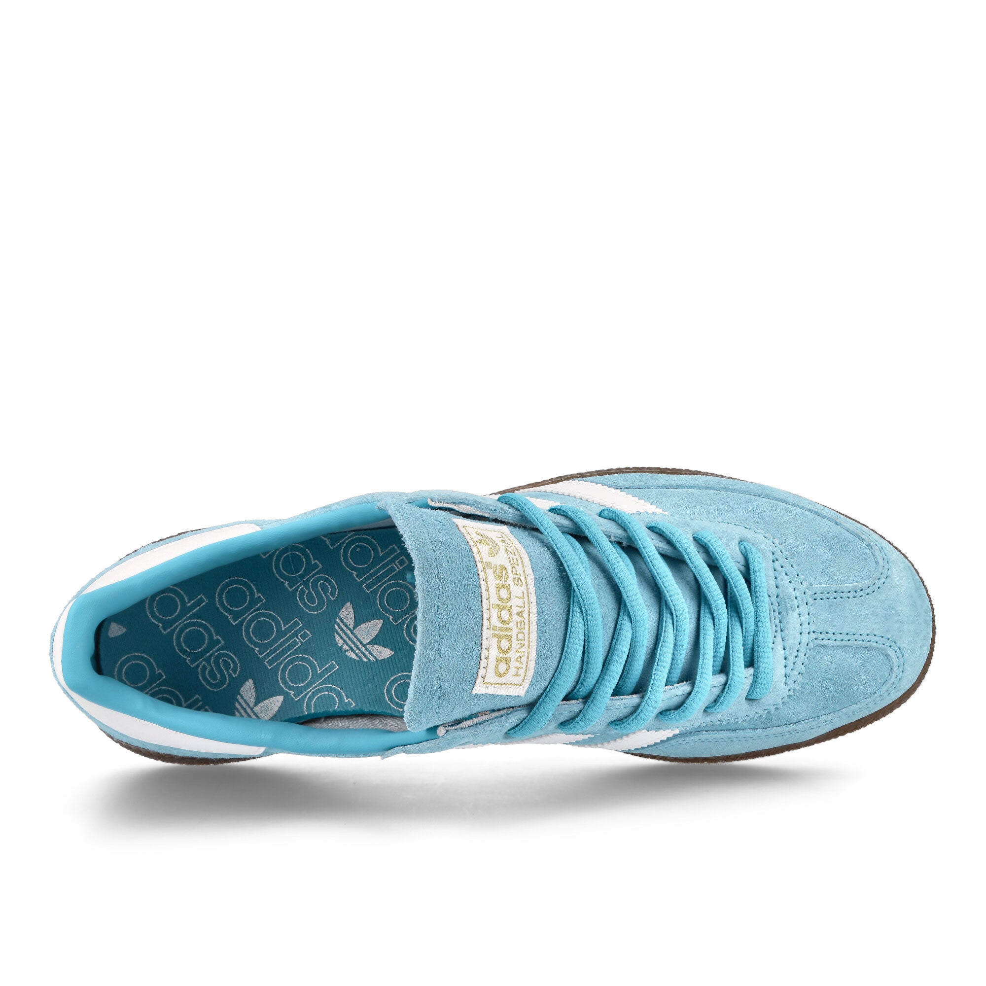 adidas Handball Spezial Light Blue / Footwear White / Gum 5 Low Top Sneakers Detailfoto | Overkill