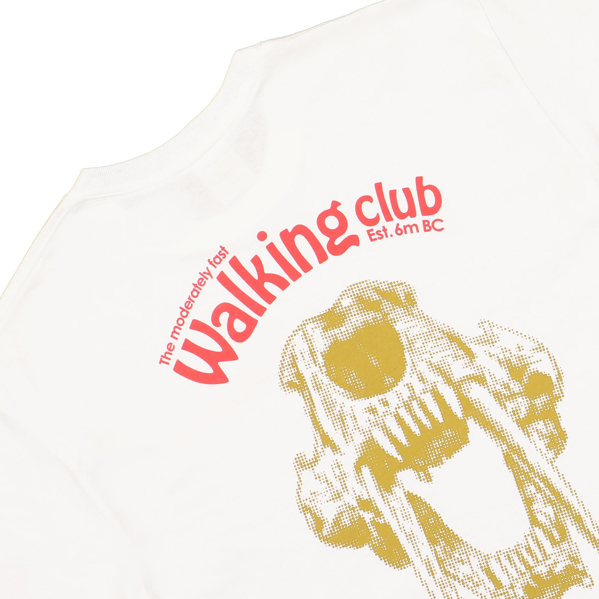 Beinghunted Walking Club Evolution T-Shirt White T-Shirts Detailfoto | Overkill