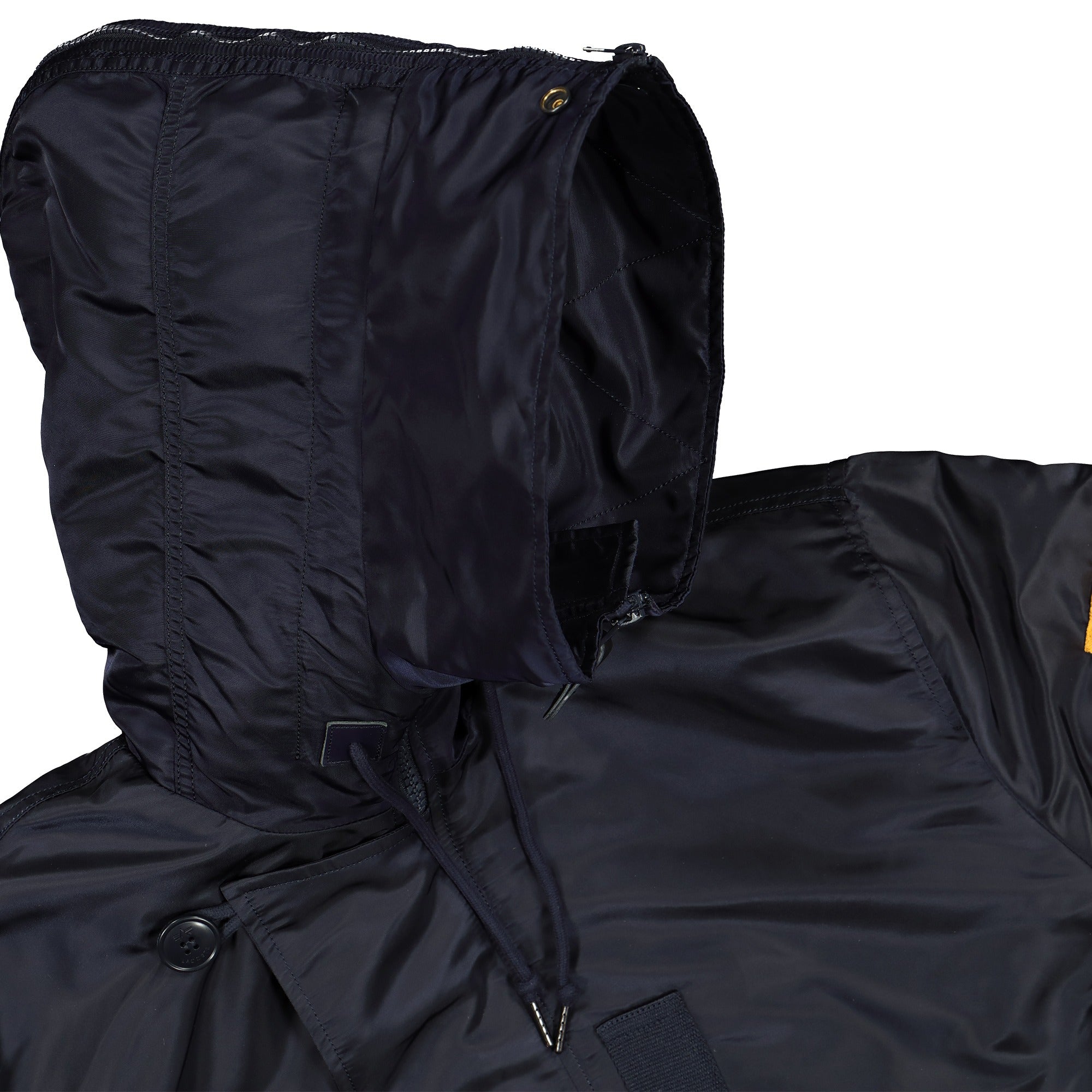 Lacoste Alpha Industries x Lacoste Colourblock Bomber Graphite / Marine / Sombre / Hetre Bomber & Varsity Jackets Detail view 1 | Overkill