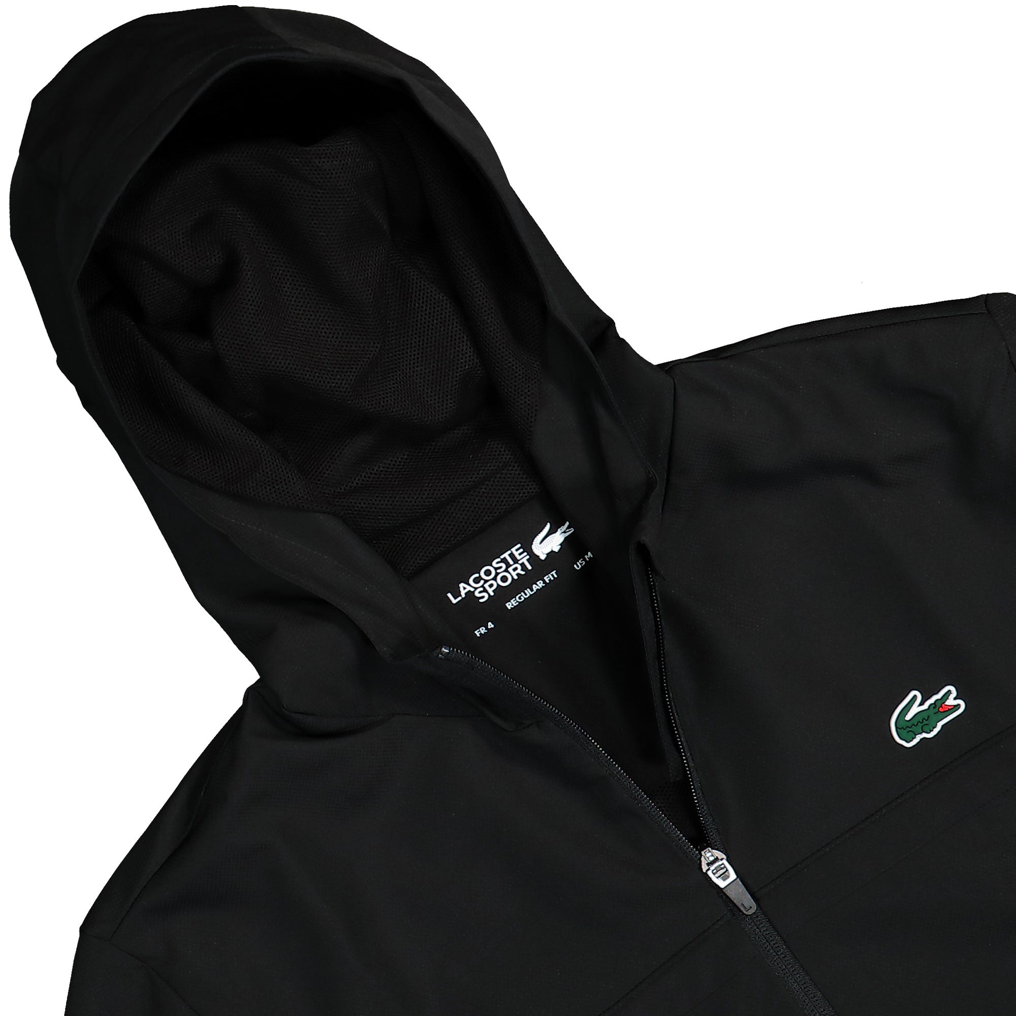 Lacoste Track Jacket Black Track Jackets Close-up | Overkill