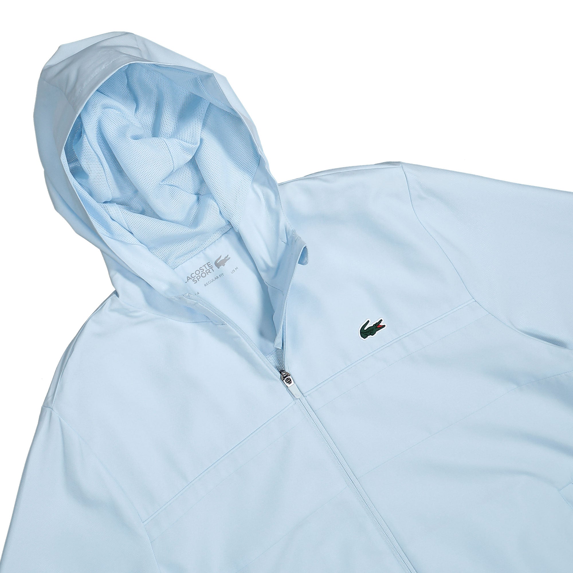 Lacoste Track Jacket Light Blue Track Jackets Close-up | Overkill