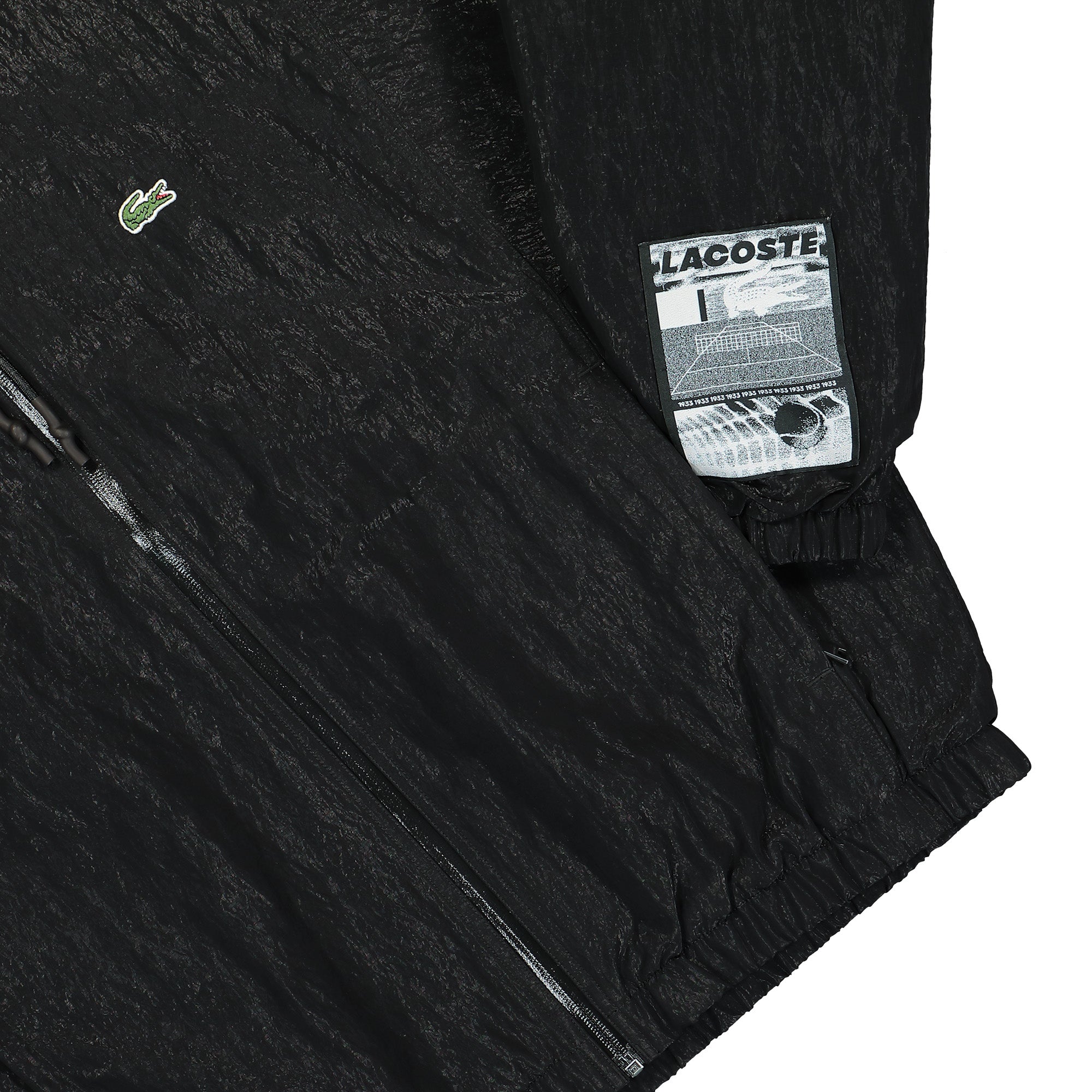 Lacoste Tracksuit Jacket Black Track Jackets Detail view 5 | Overkill