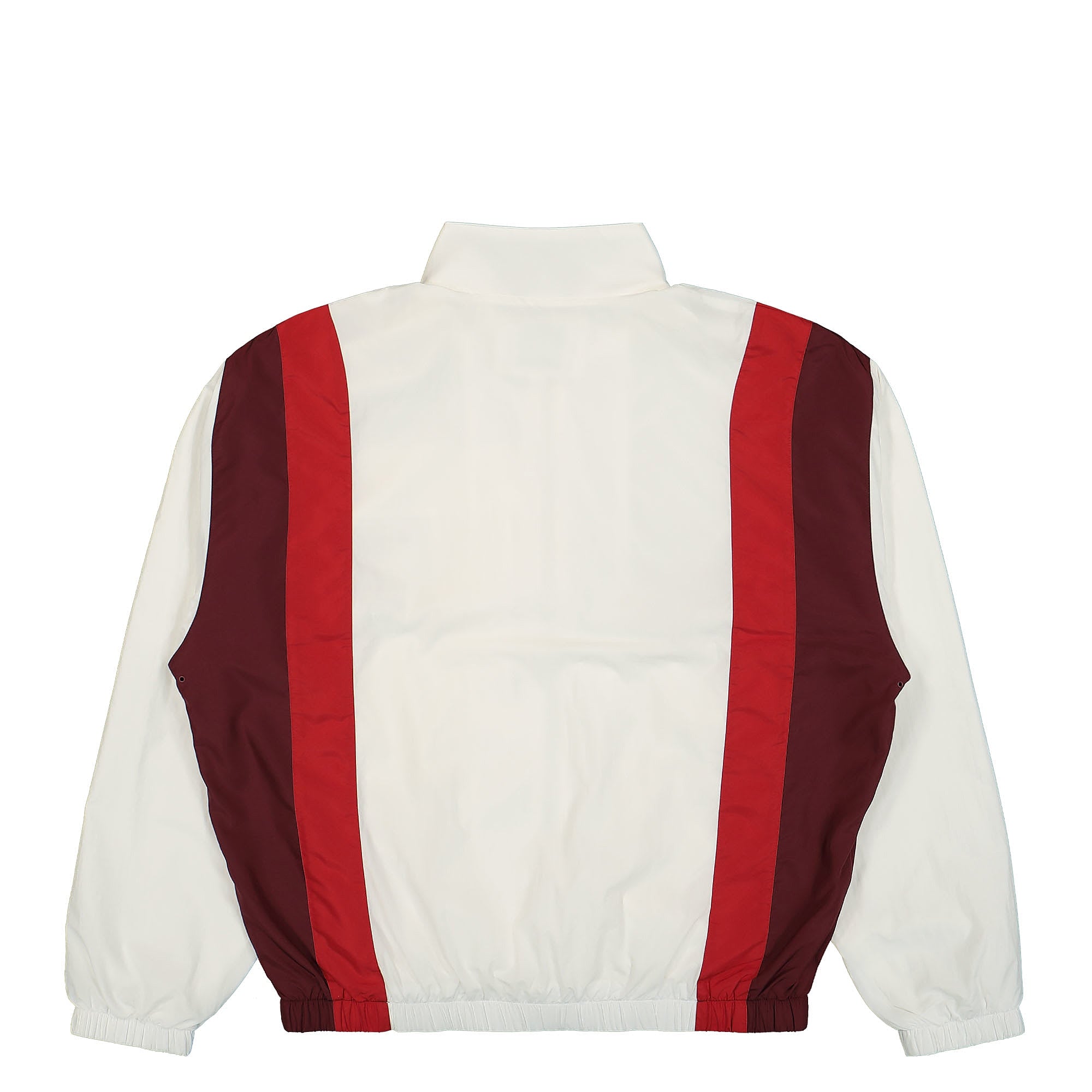 Lacoste Waterproof Blouson White / Bordeaux / Red Track Jackets Material | Overkill