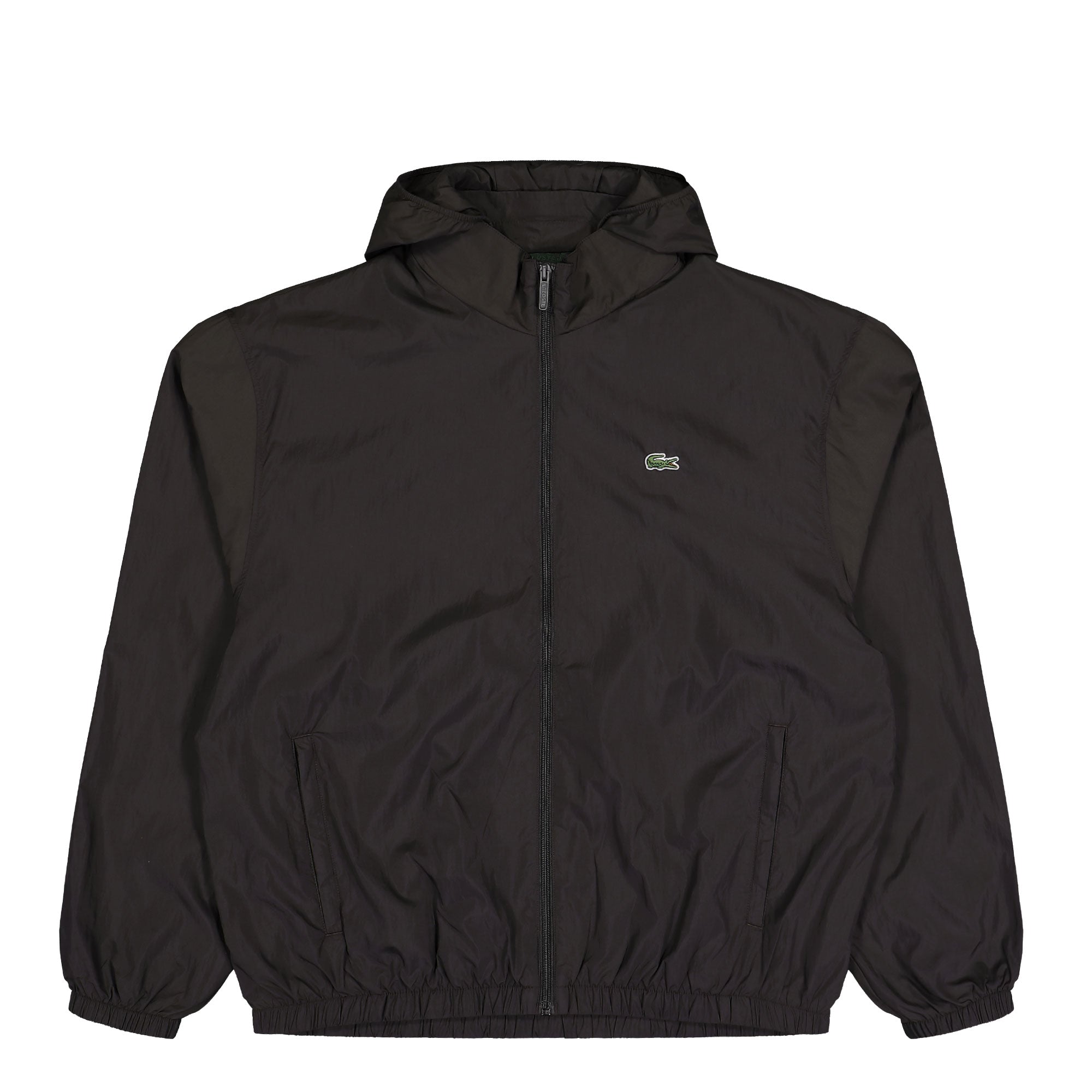 Lacoste Water-Repellent Hooded Track Jacket Marron / SKB Track Jackets BH8901-00 SKB | Overkill