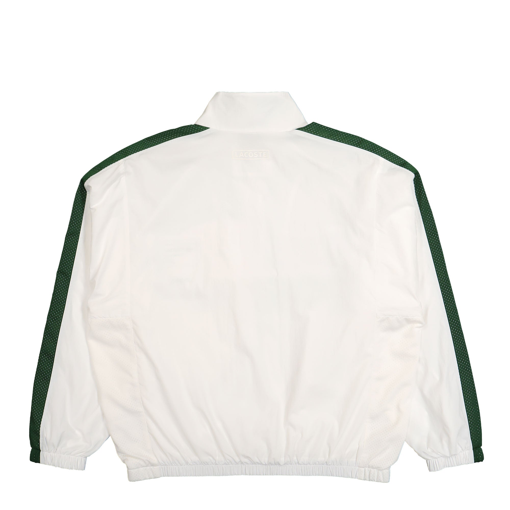 Lacoste Colourblock Track Jacket White / Green Track Jackets Material | Overkill