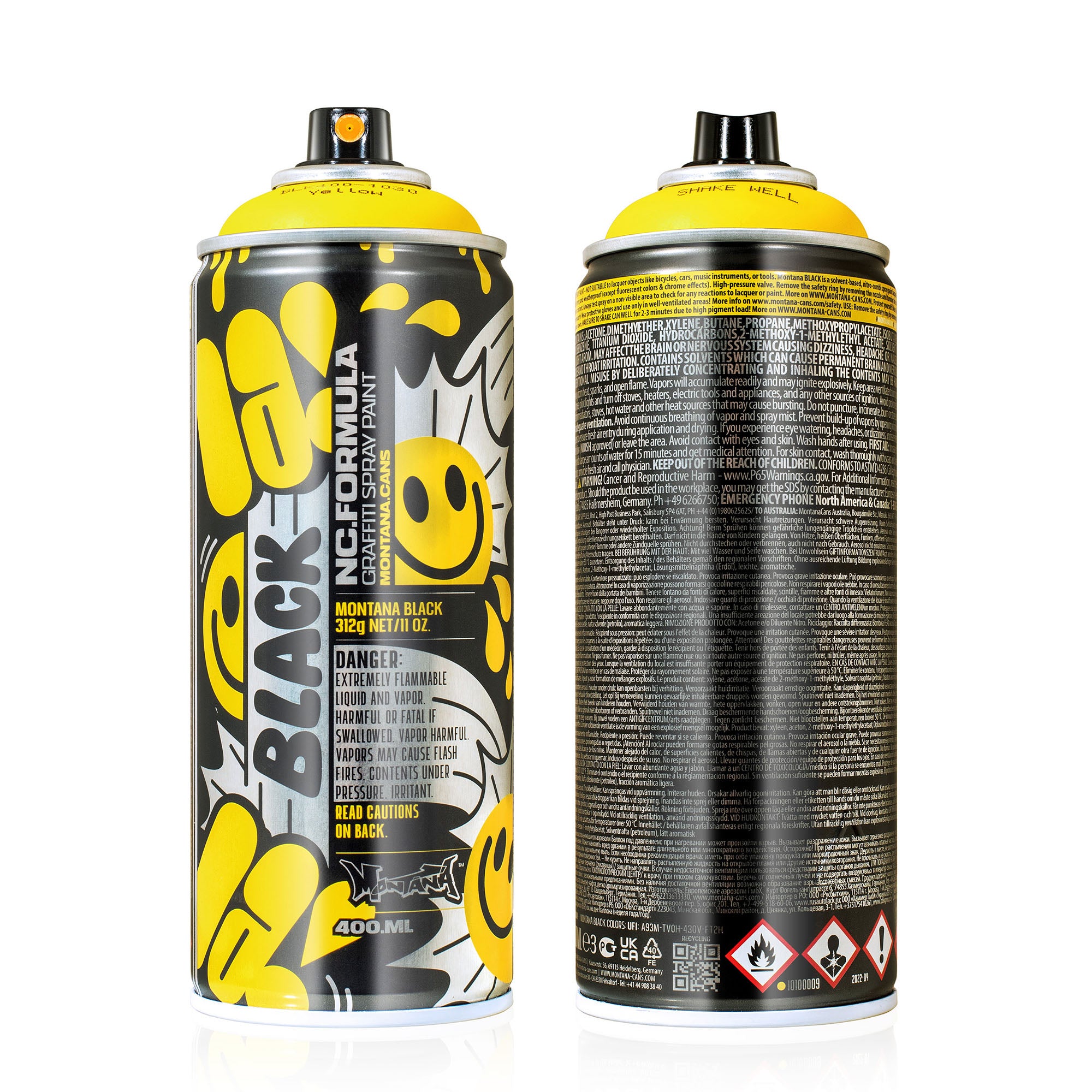 Montana Black NC 400 ml Ltd. Artist Edition #23 - Laia Cans BLK-AE-23 | Overkill