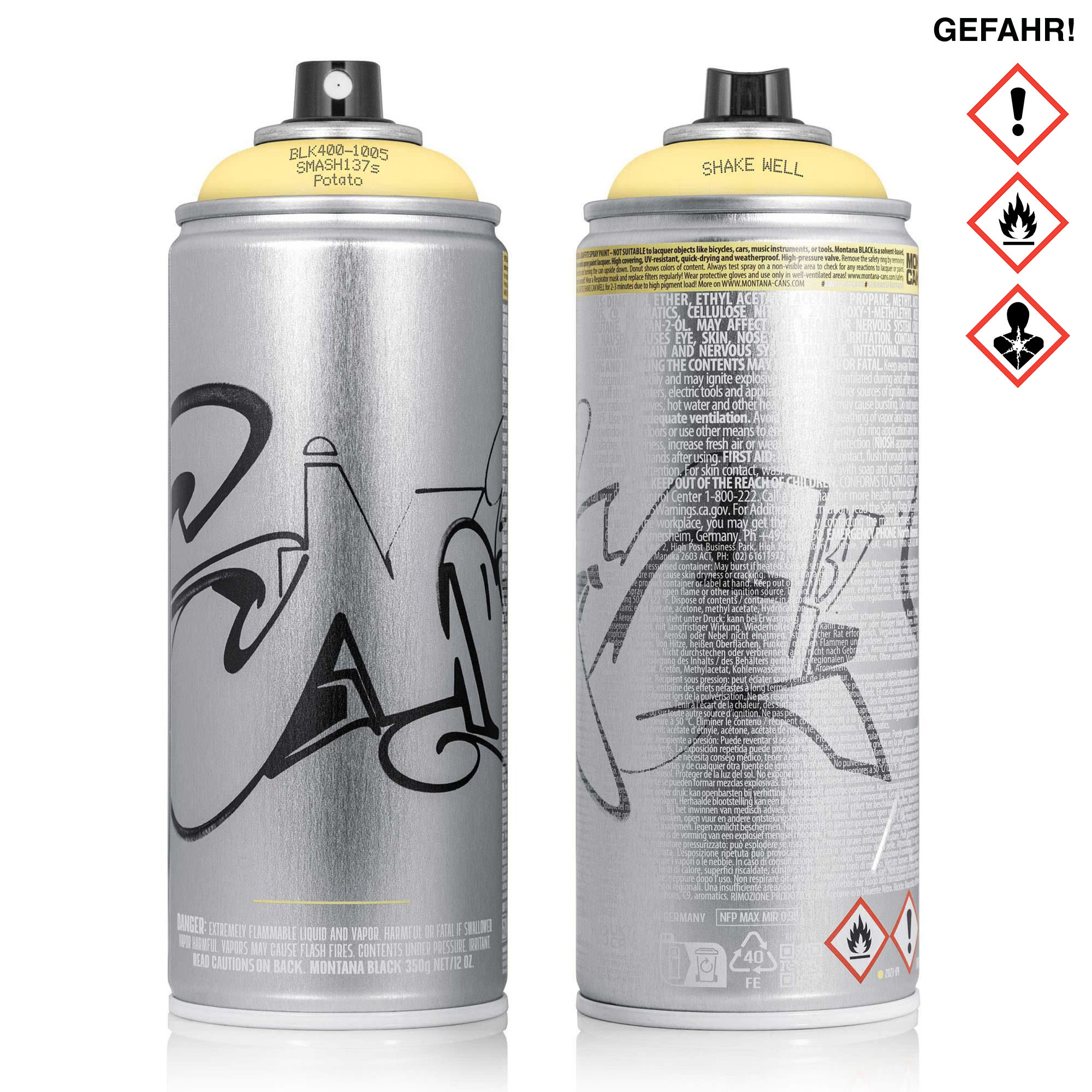 Montana Black NC 400 ml Ltd. Artist Edition #25 - Smash 137 Cans BLK-AE-25 | Overkill